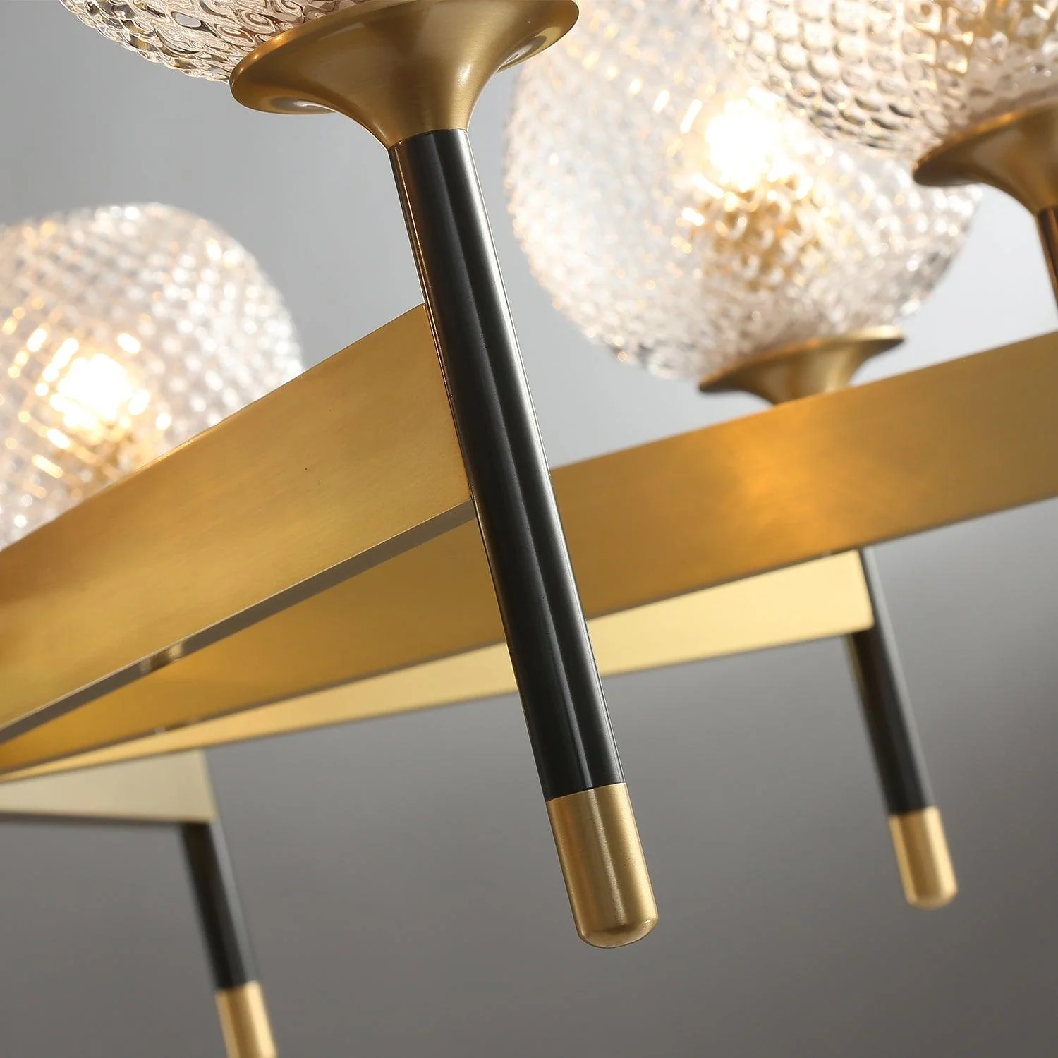 Glint Modern Brass Chandelier - Image 3