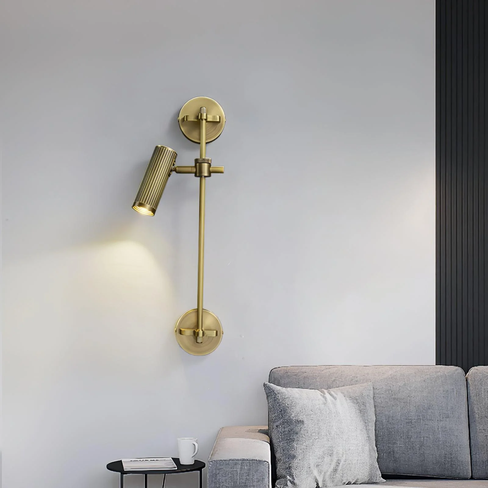 Glintice Brass Industrial Wall Lamp - Image 30
