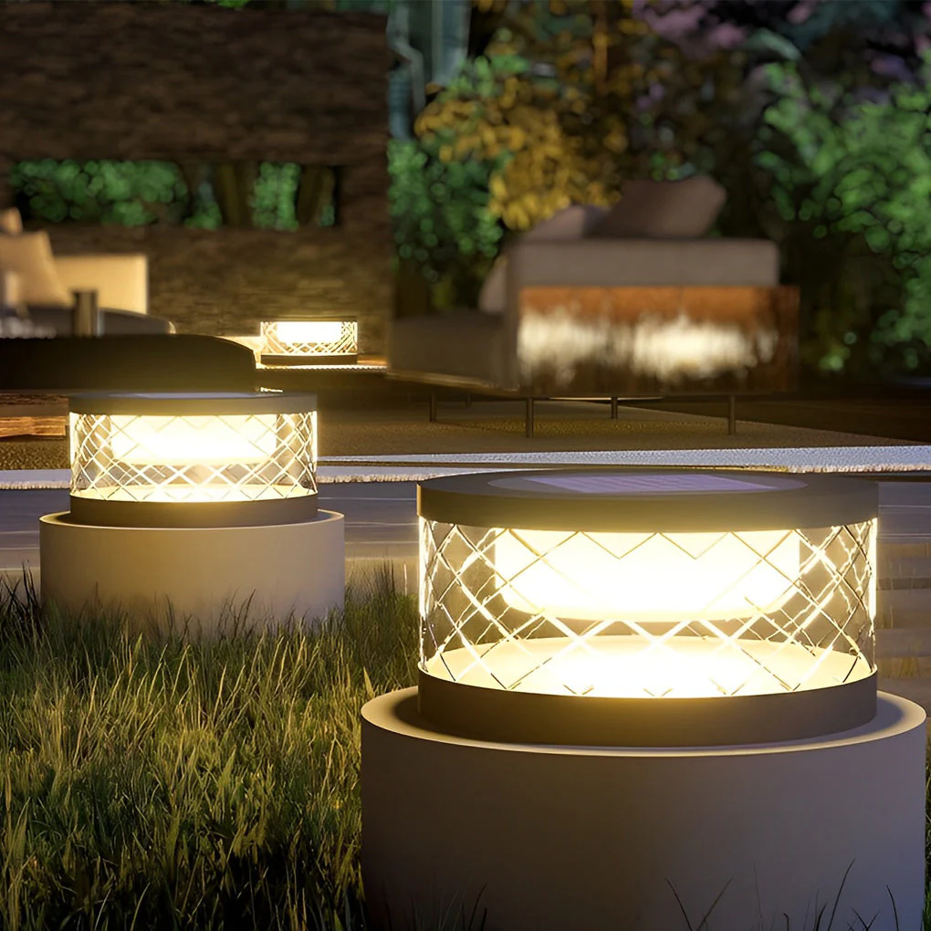 Glynnis Creative Modern Outdoor Post Caps Lights - Image 2