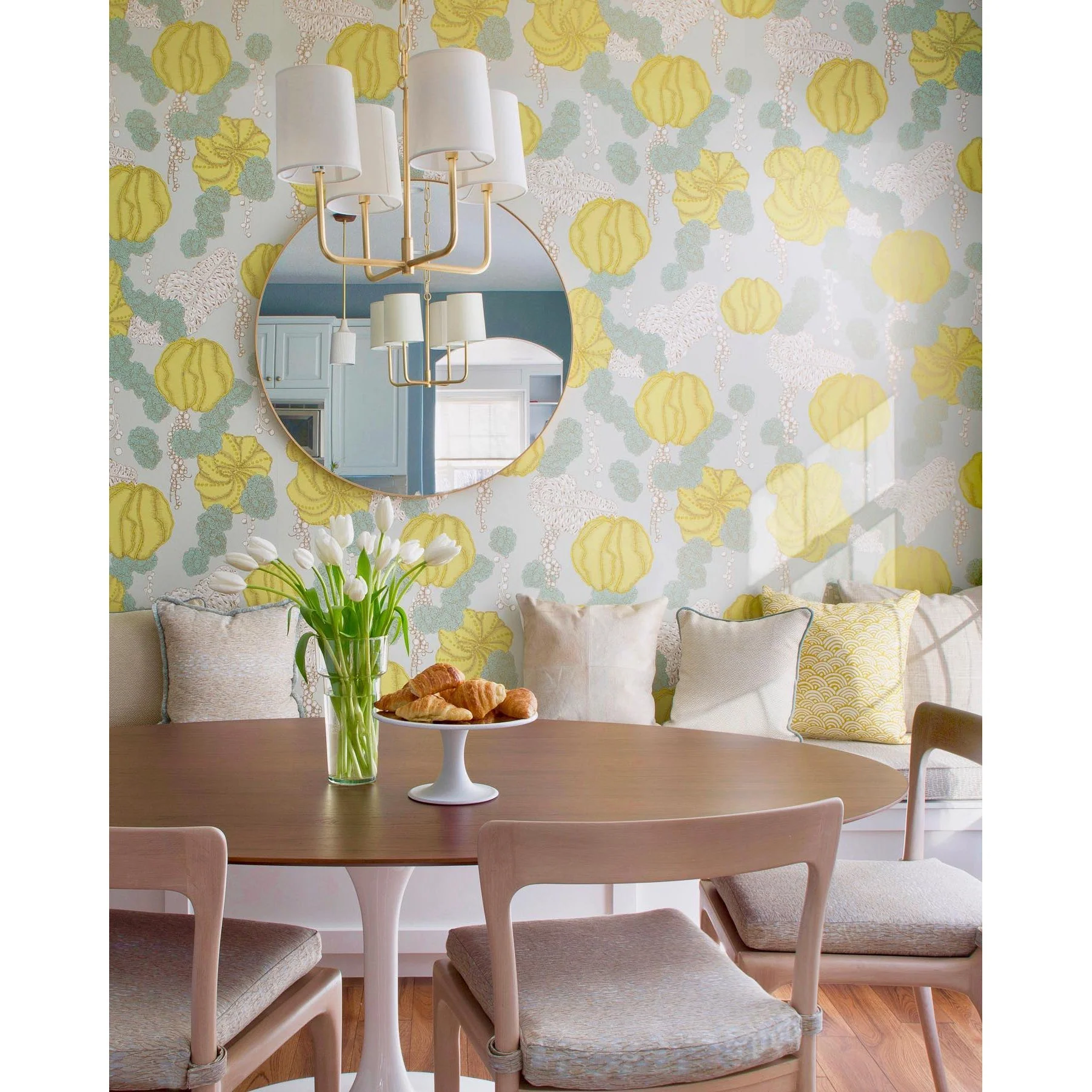 Go Contemporary Brass Chandelier - Image 36