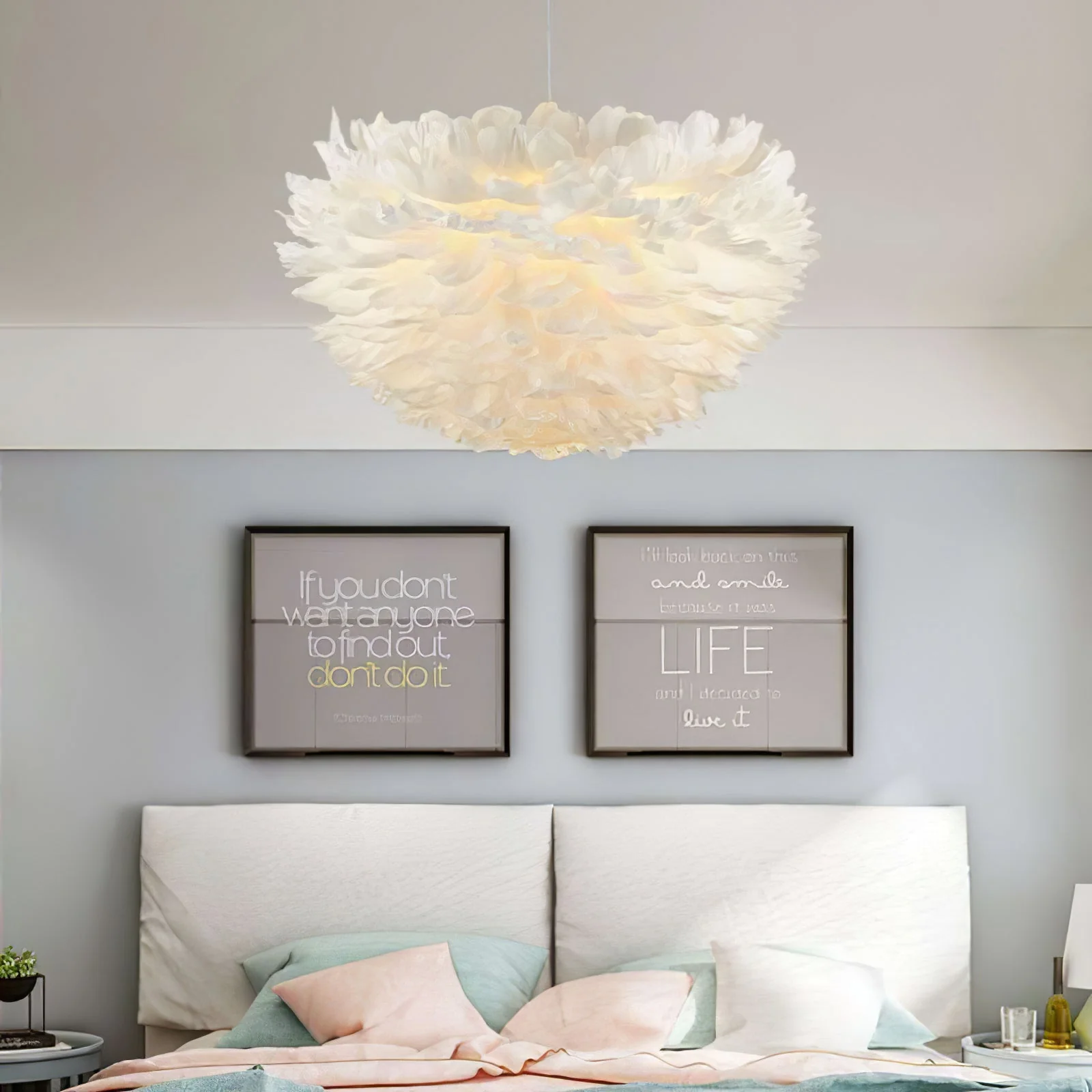 Goose Feathers Pendant Lamp - Image 28
