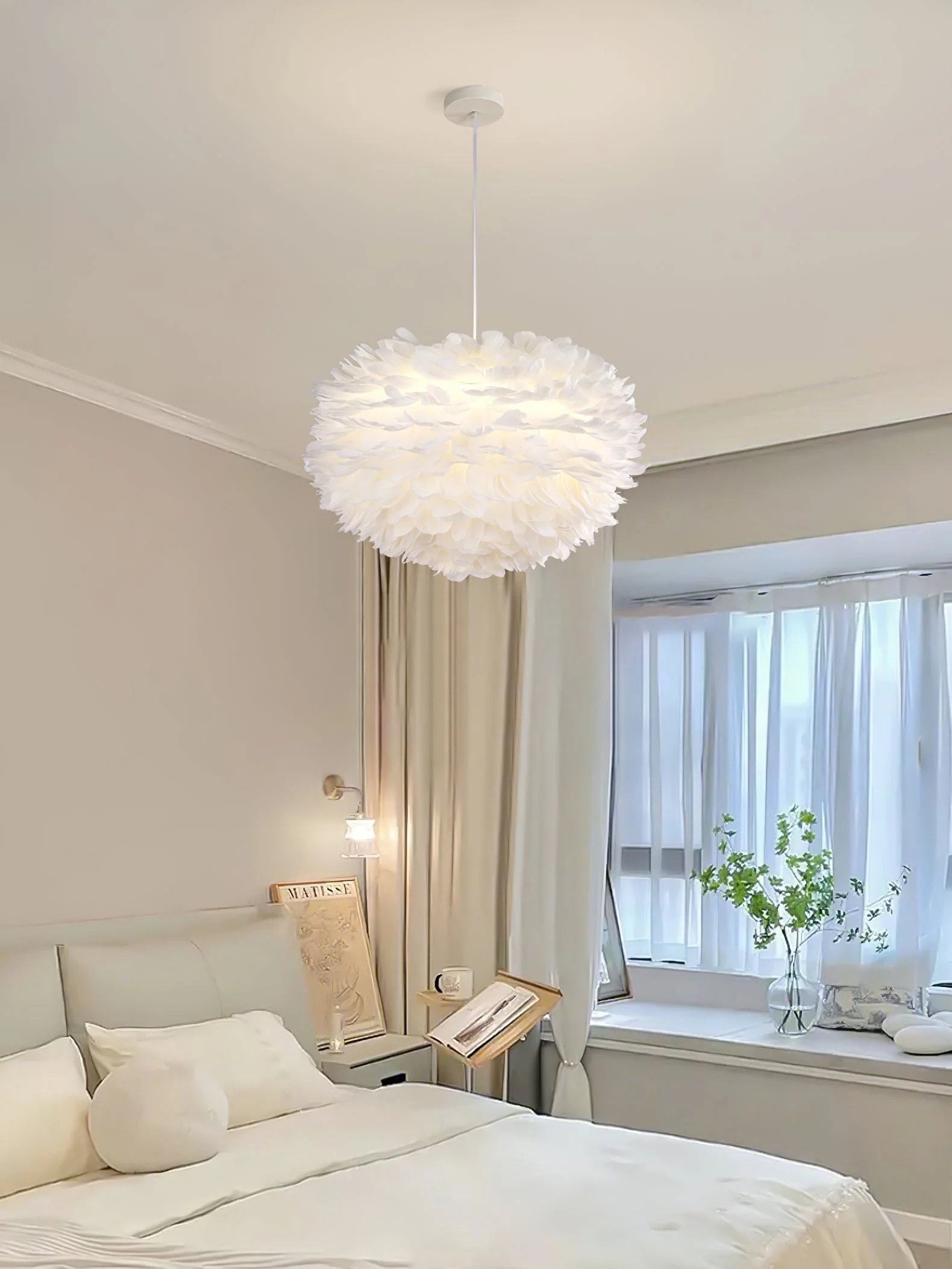 Goose Feathers Pendant Lamp - Image 31