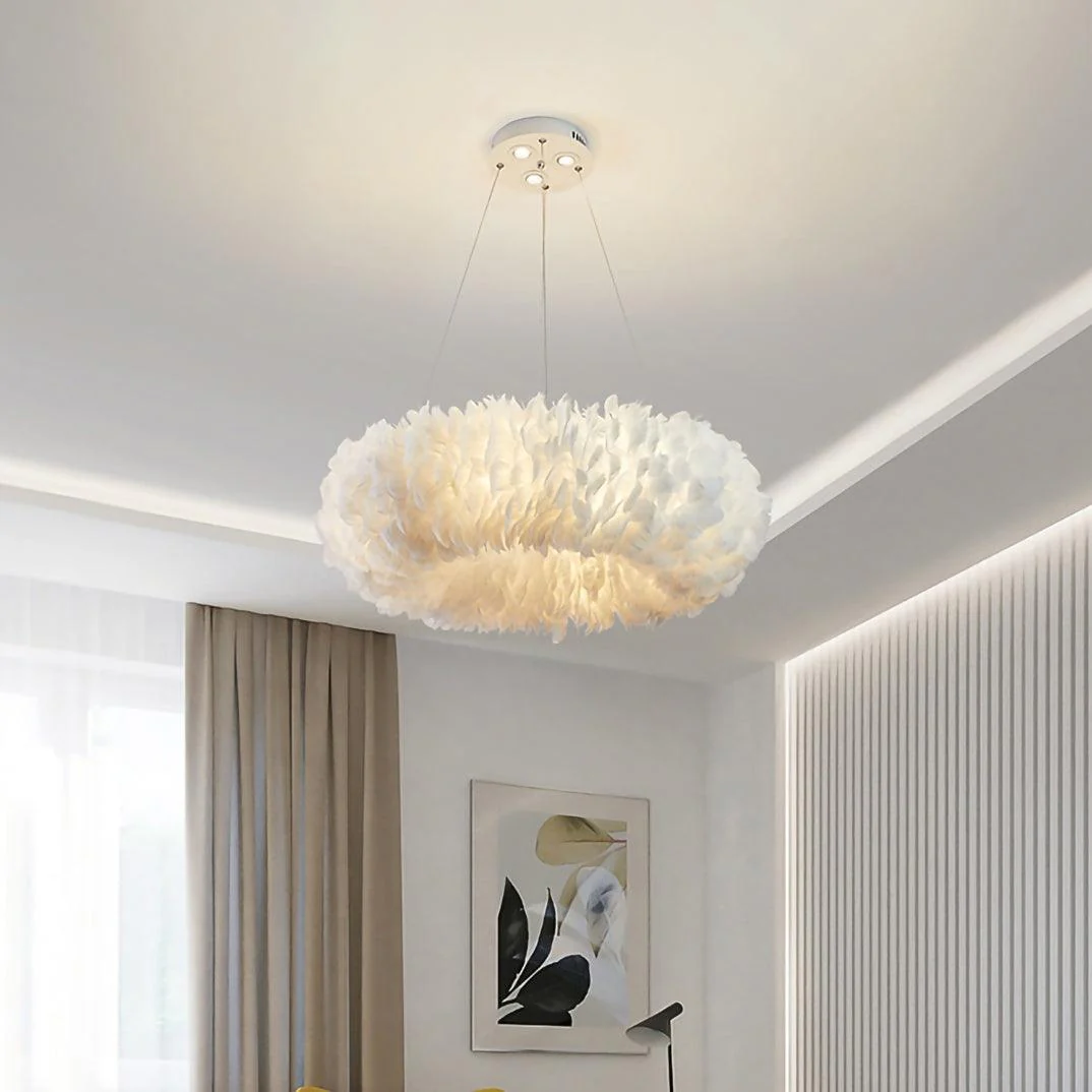 Goose Feathers Pendant Lamp - Image 4