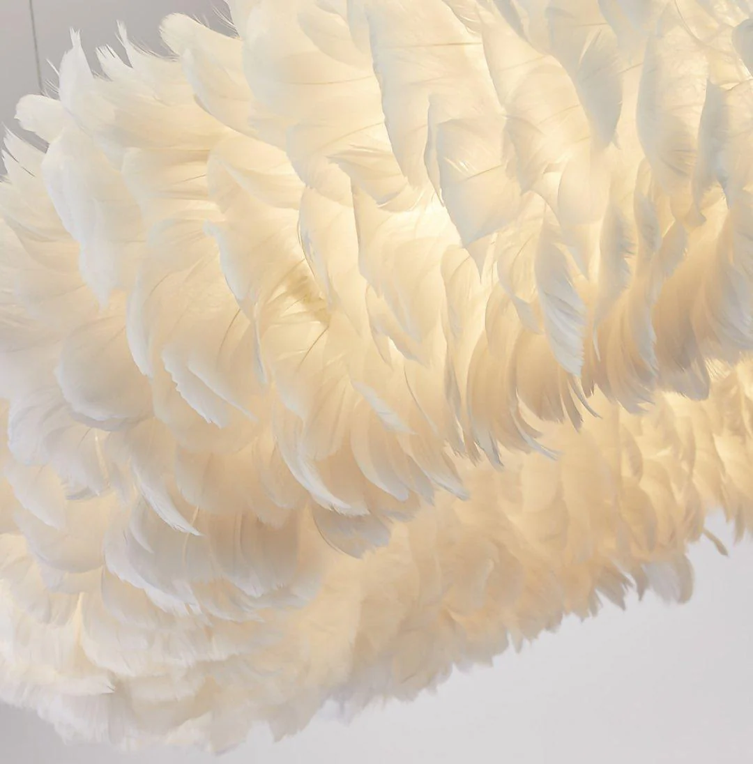 Goose Feathers Pendant Lamp - Image 5