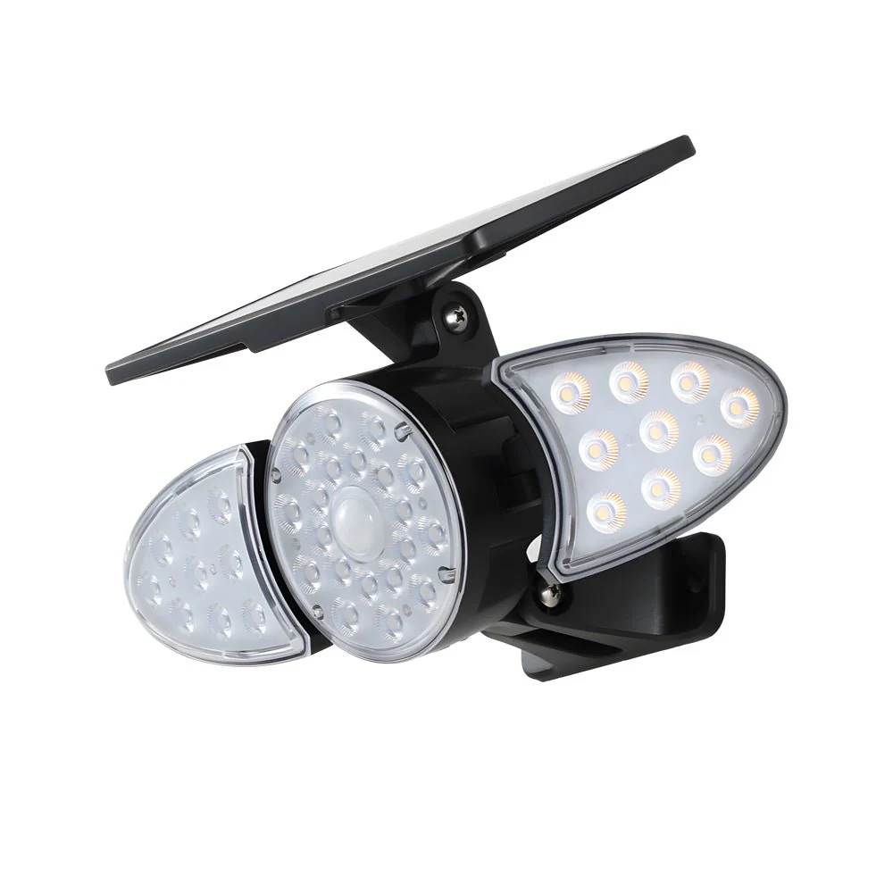 Gray Motion Security LED PC Outdoor Wall Light Fixture - Image 8