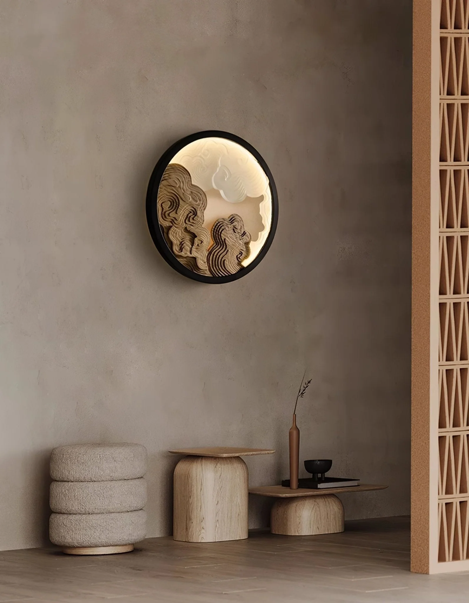 Grayson Modern Wood Wall Lamp - Image 12