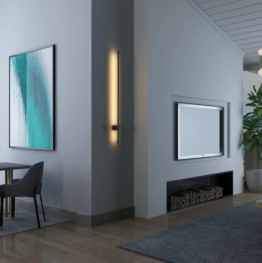 Gregory Modern Minimalist Linear LED Wall Light - Image 13