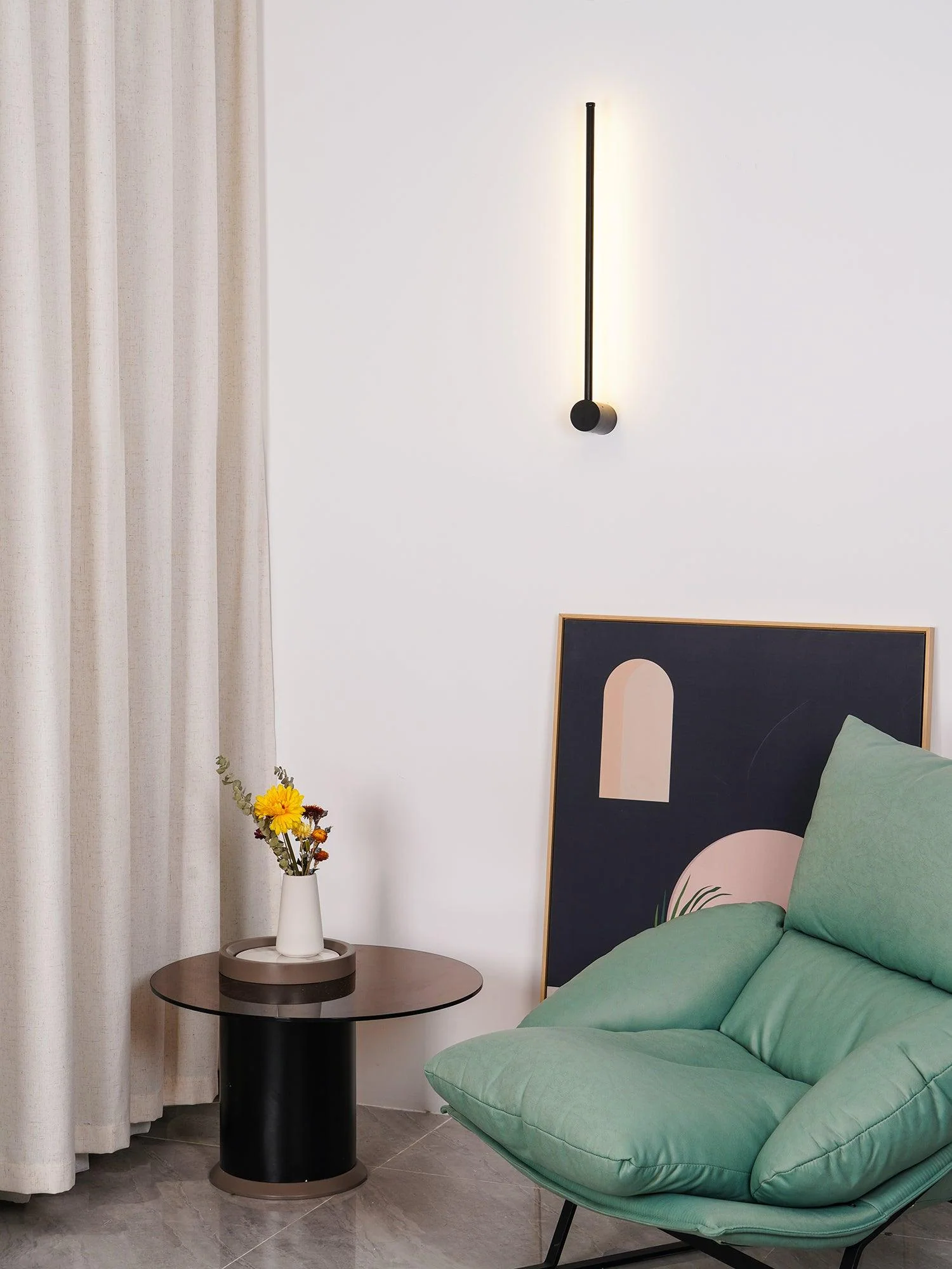 Gregory Modern Minimalist Linear LED Wall Light - Image 22