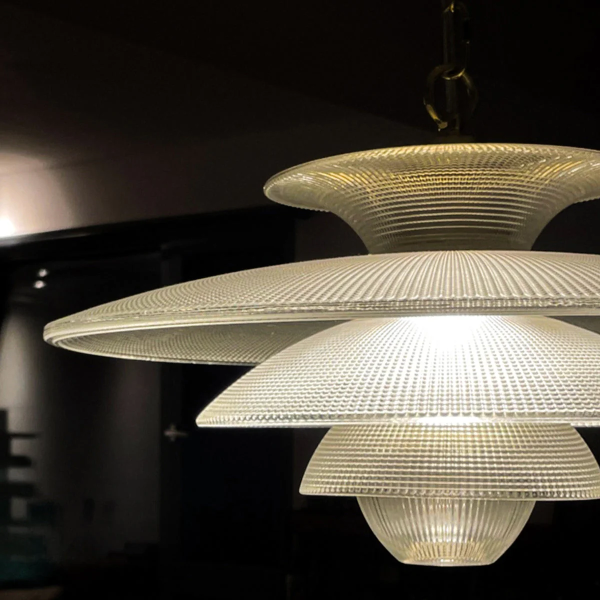 Grid Modern Glass Pendant Light - Image 11