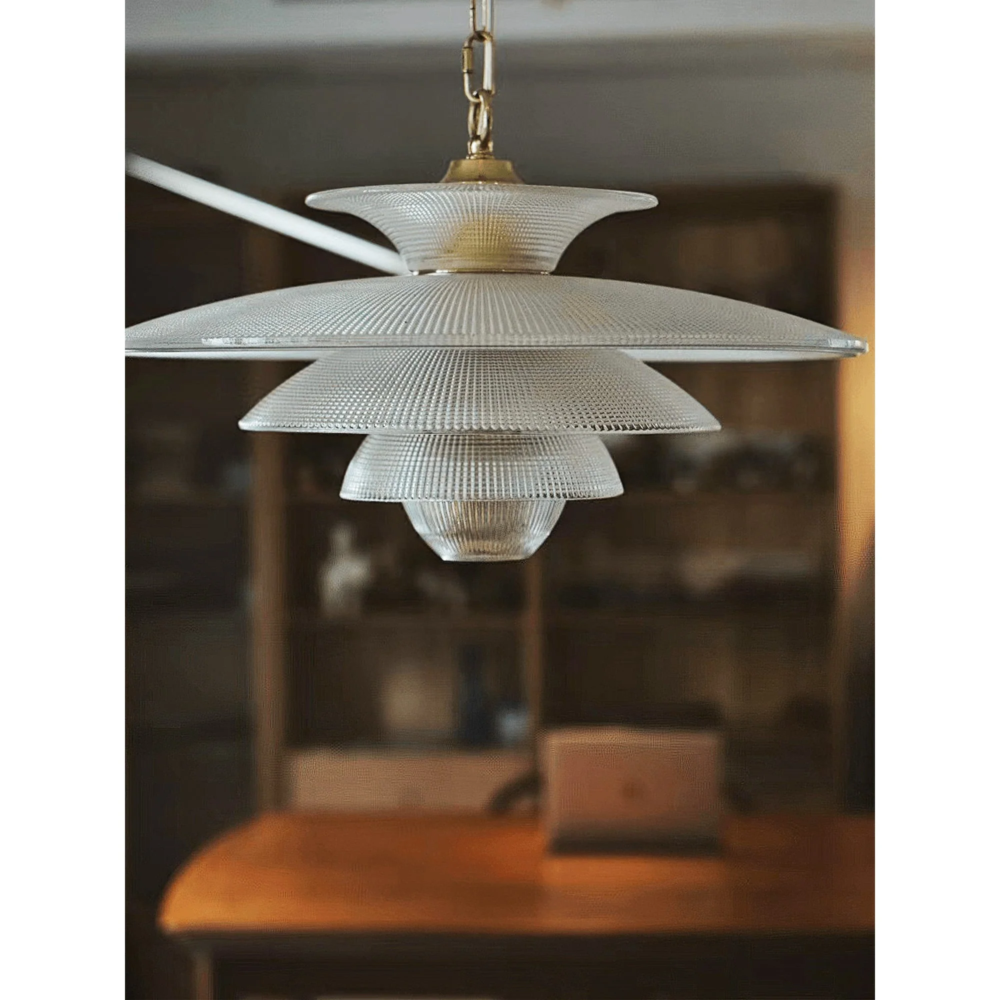 Grid Modern Glass Pendant Light - Image 8