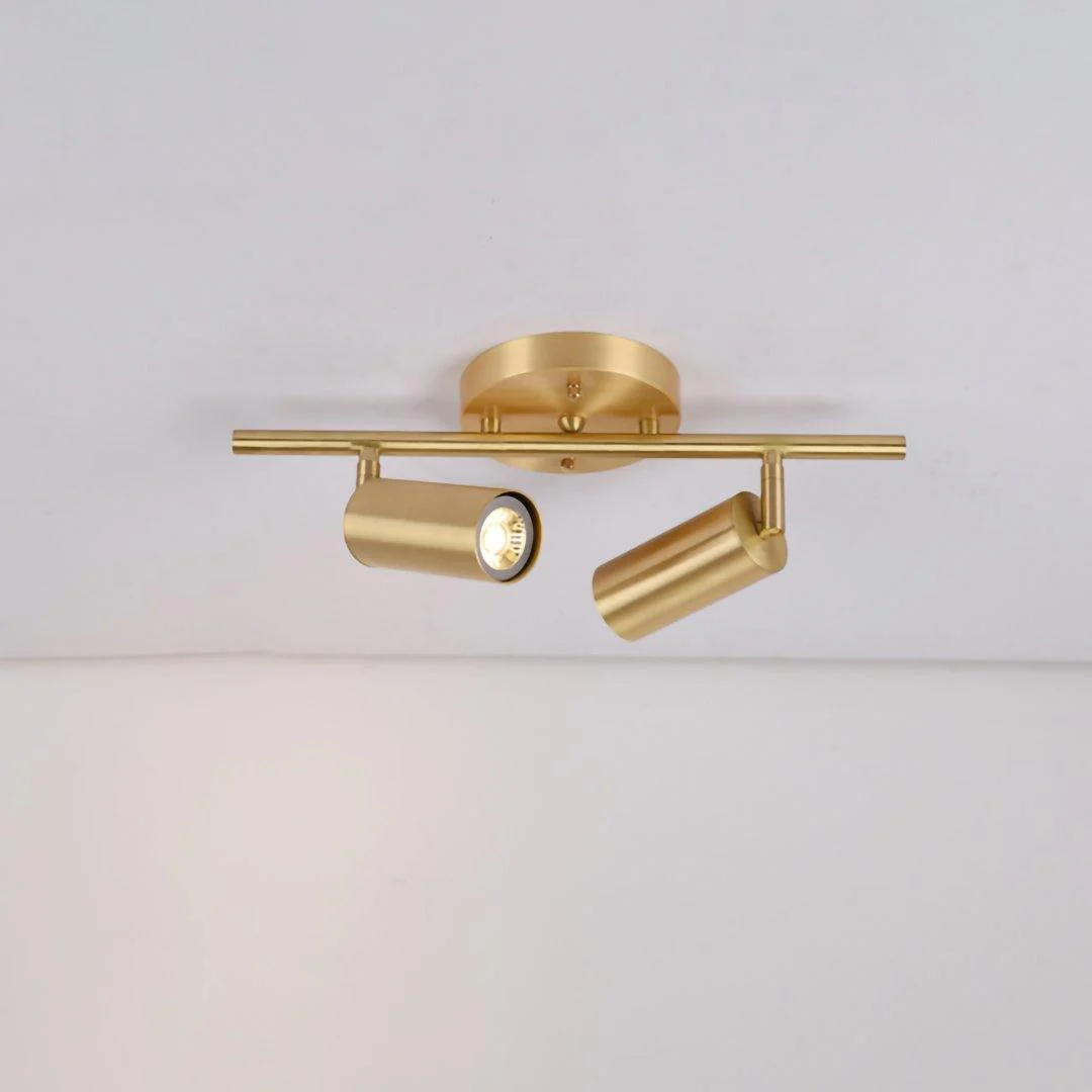 Grover Rotatable Brass Spotlight Wall Light - Image 35