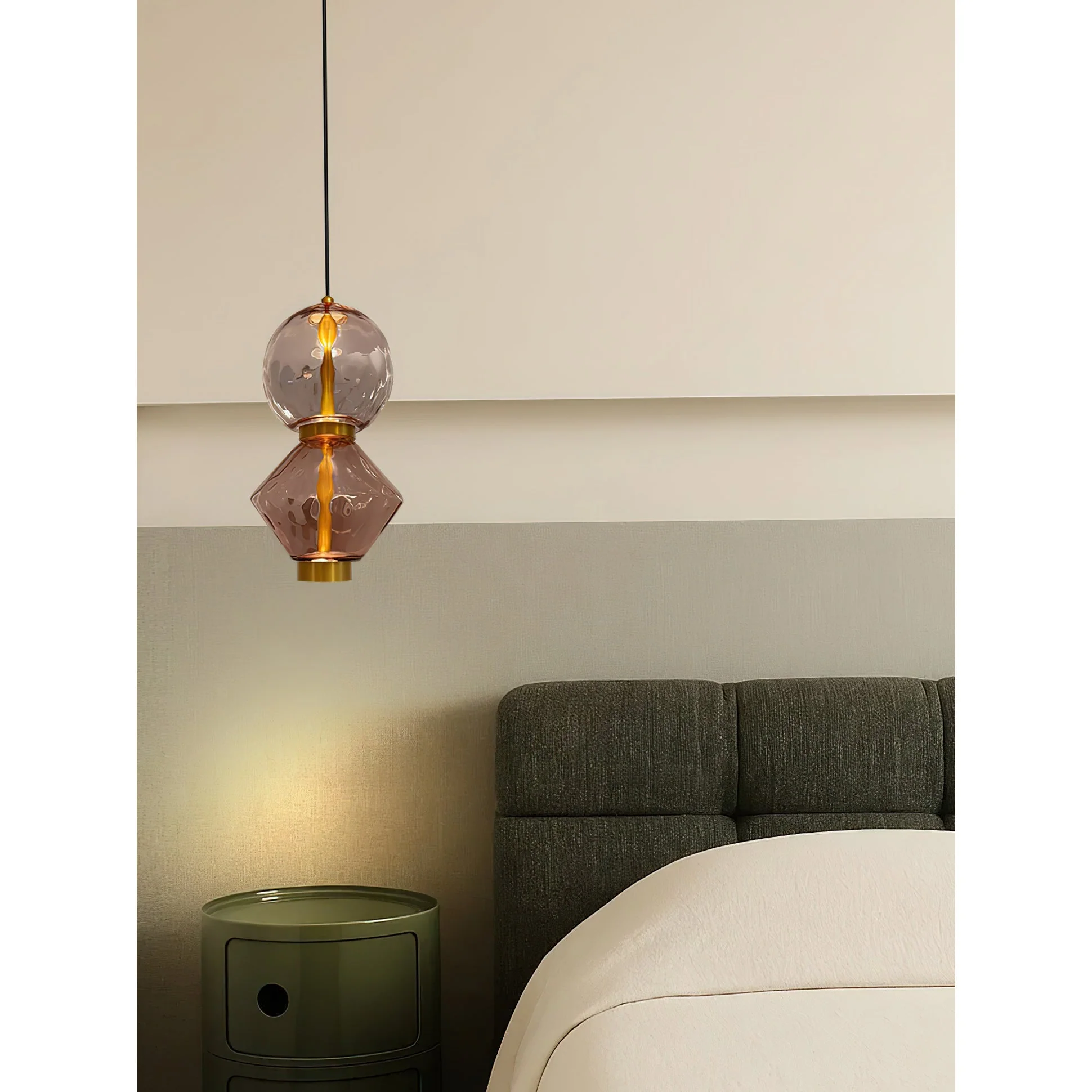 Gusto Modern Glass Pendant Light - Image 20