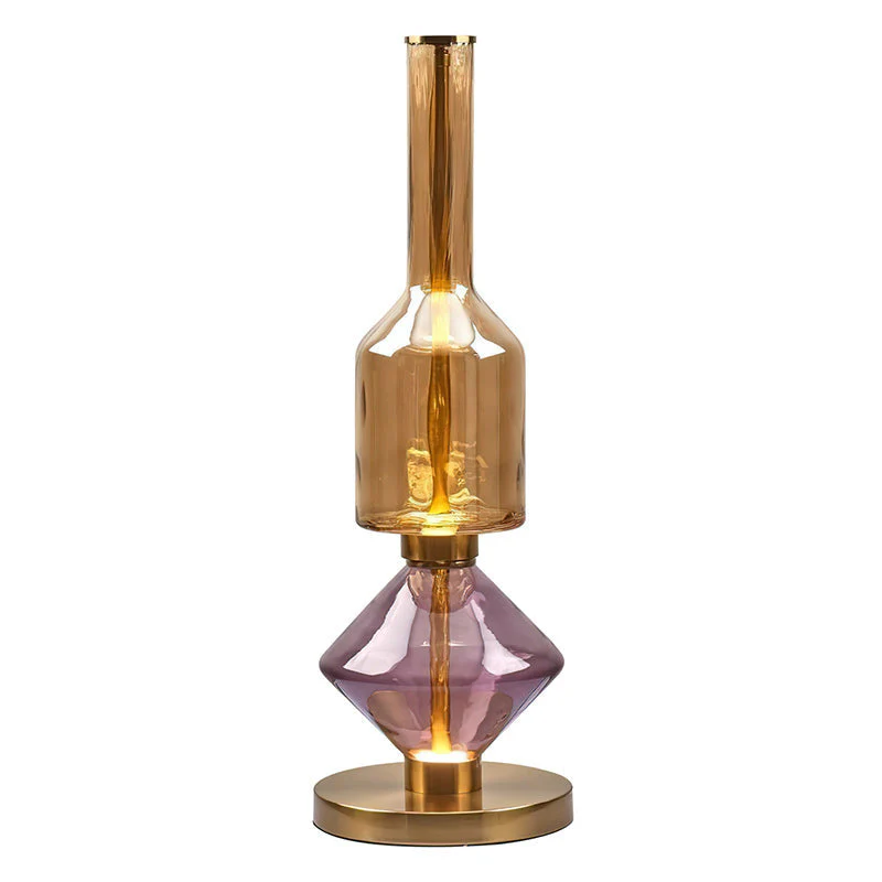 Gusto Modern Glass Table Lamp - Image 7