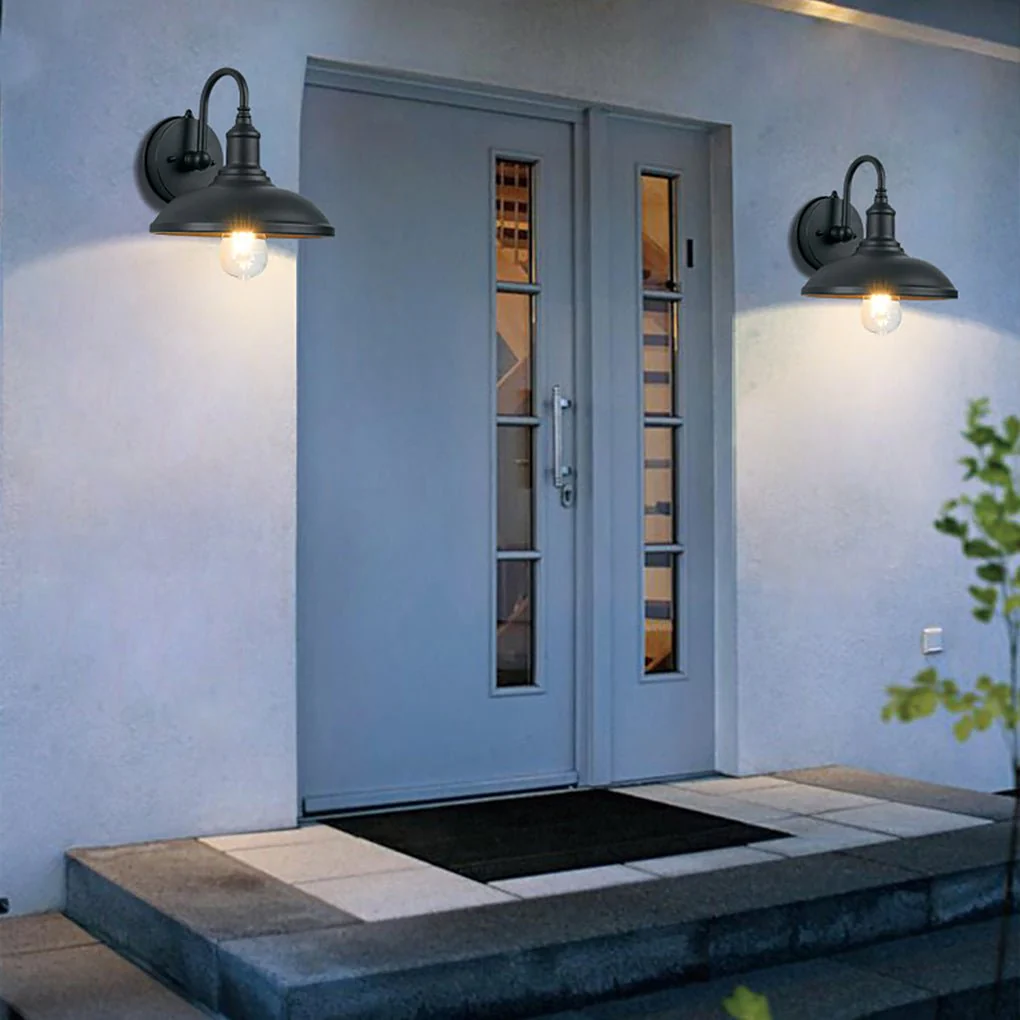 Guy Retro Induction LED Outdoor Wall Sconces Light - Image 3