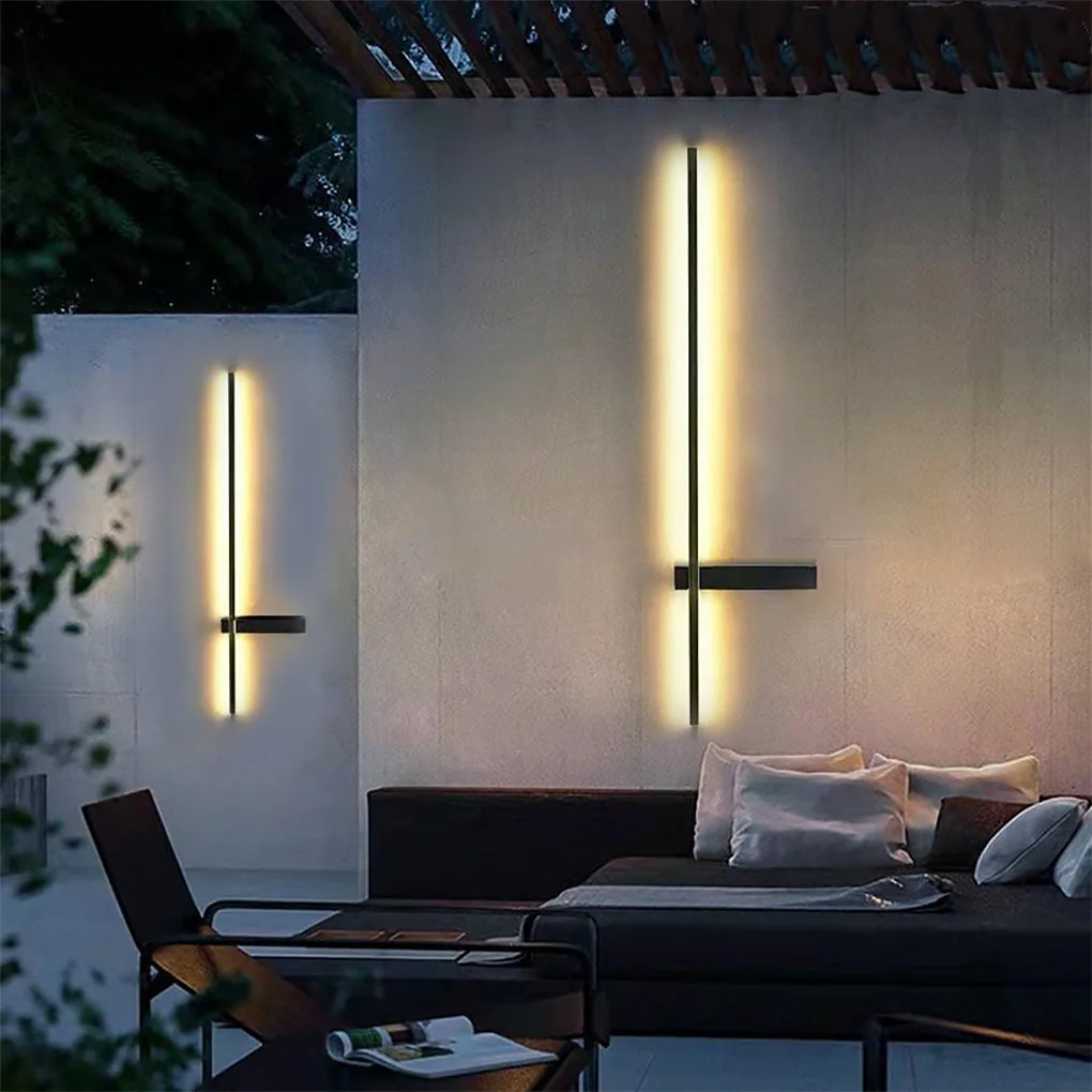 Guye Interlaced Line Modern Outdoor Wall Lights