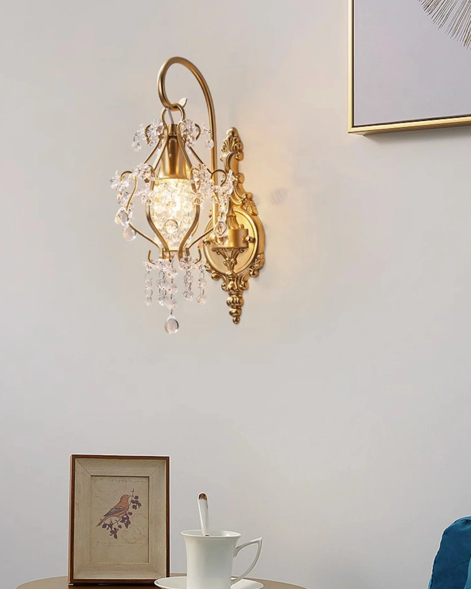 Gwynne Postmodern Luxury Crystal Wall Lamp - Image 10