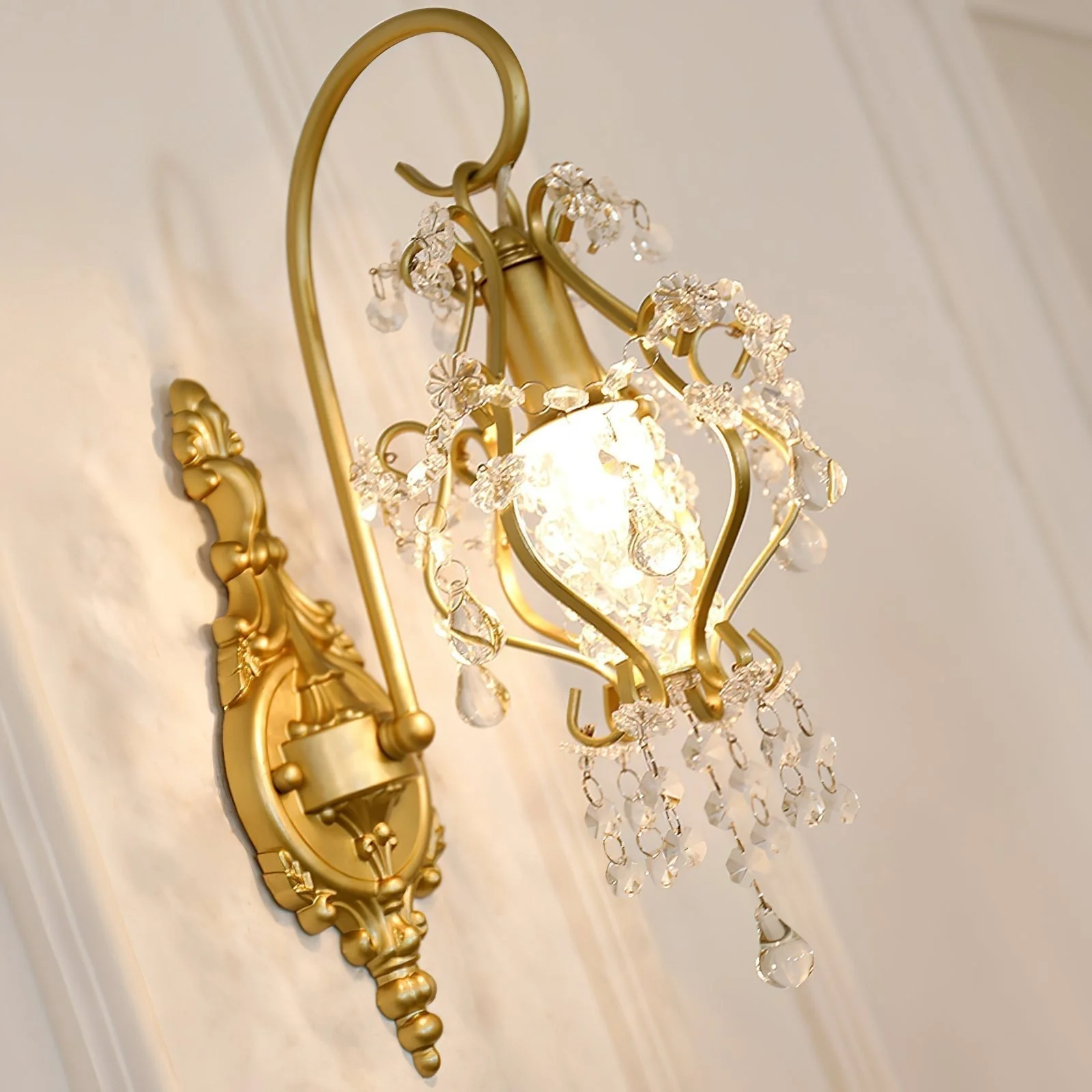 Gwynne Postmodern Luxury Crystal Wall Lamp - Image 11