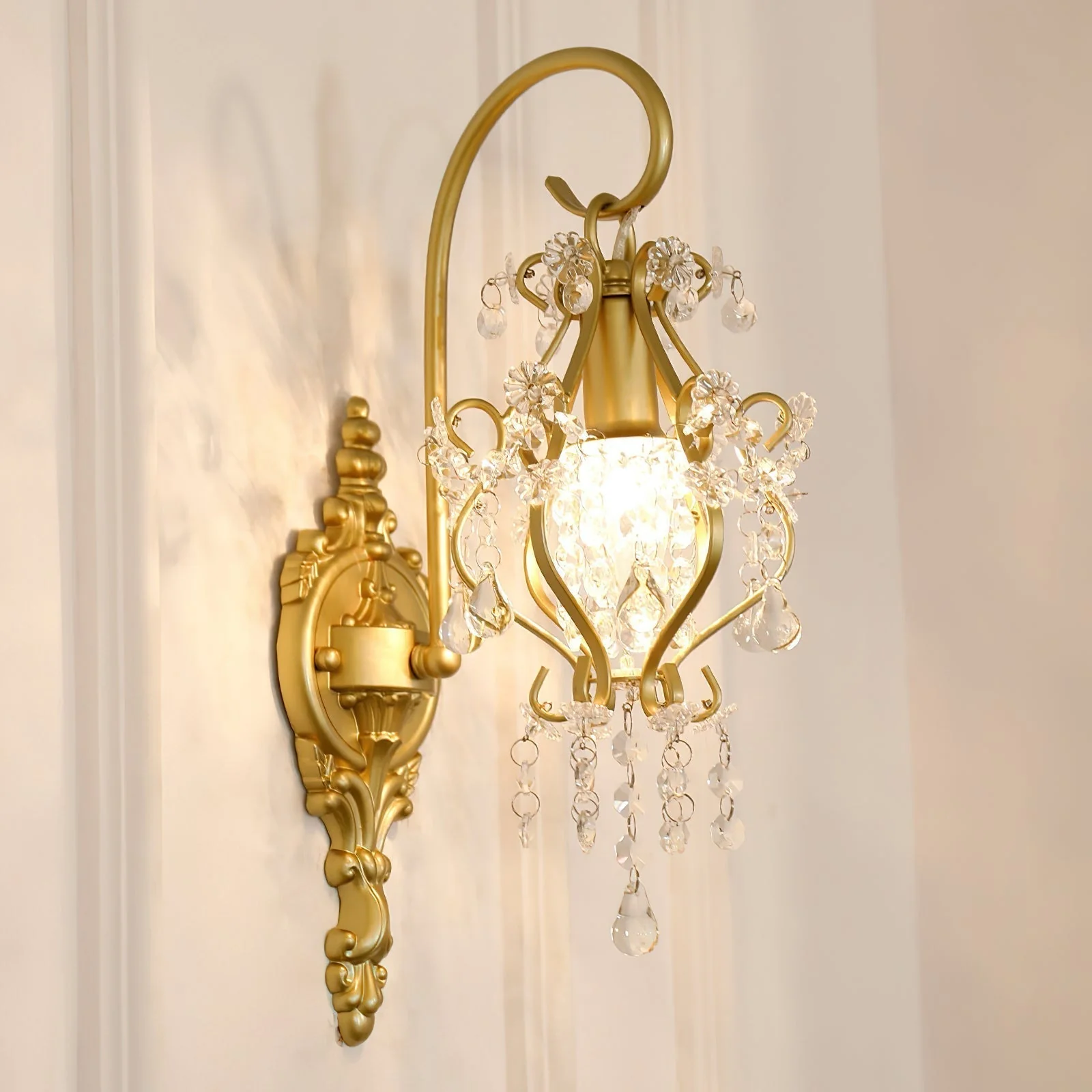 Gwynne Postmodern Luxury Crystal Wall Lamp - Image 12