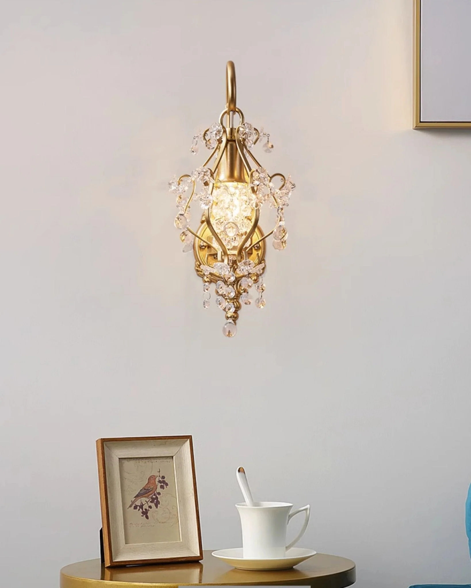 Gwynne Postmodern Luxury Crystal Wall Lamp - Image 2