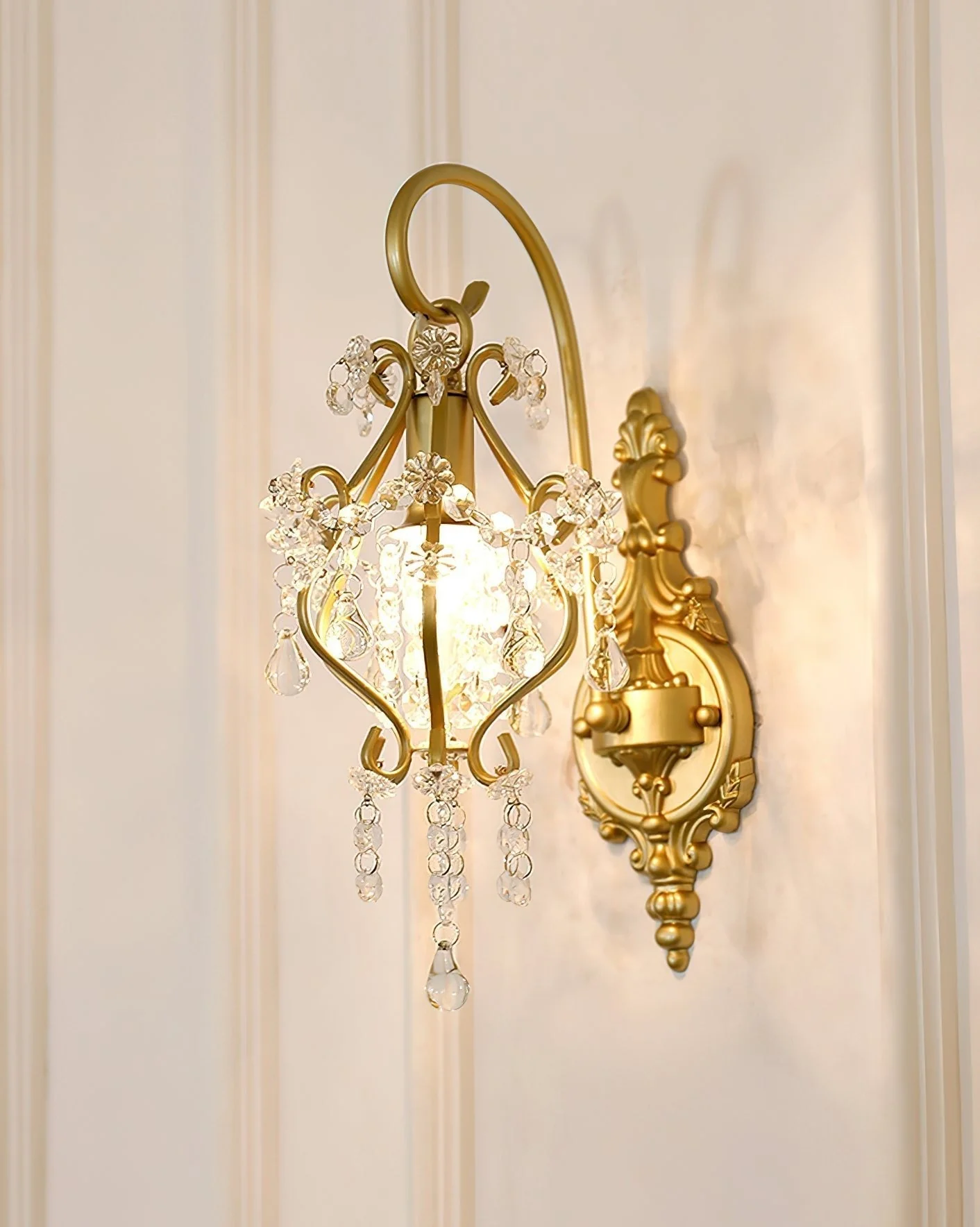 Gwynne Postmodern Luxury Crystal Wall Lamp - Image 8