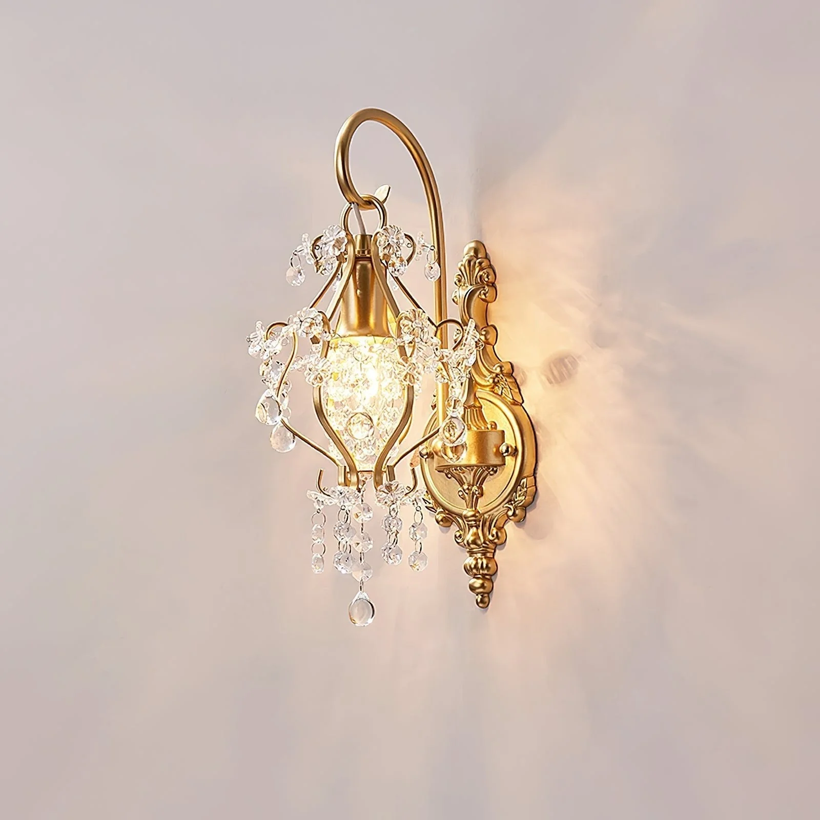 Gwynne Postmodern Luxury Crystal Wall Lamp - Image 9