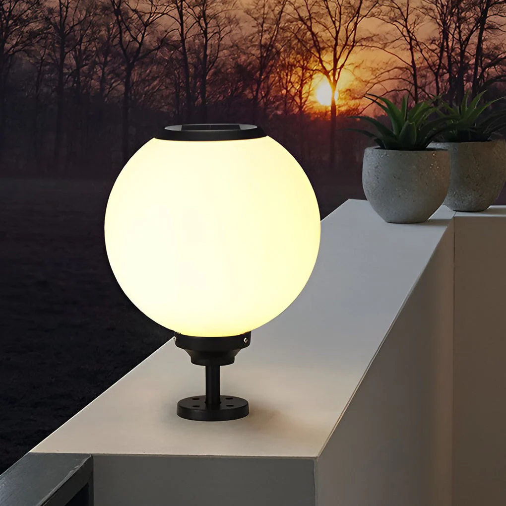 Hael Ball Three Step LED Outdoor Post Caps Pillar Light - Image 5
