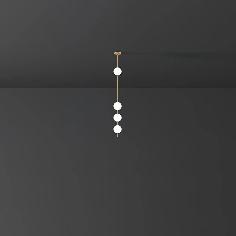 Halo Modern Brass Pendant Lamp - Image 11