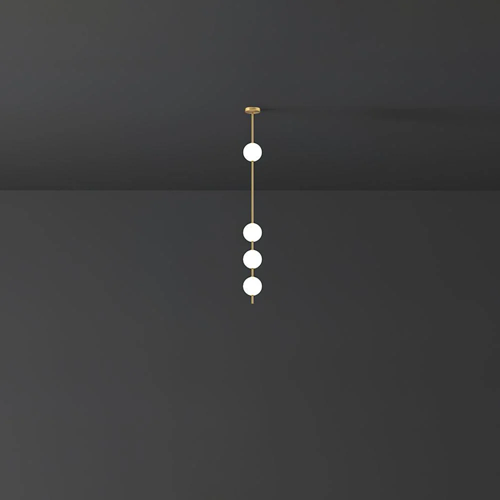 Halo Modern Brass Pendant Lamp - Image 13