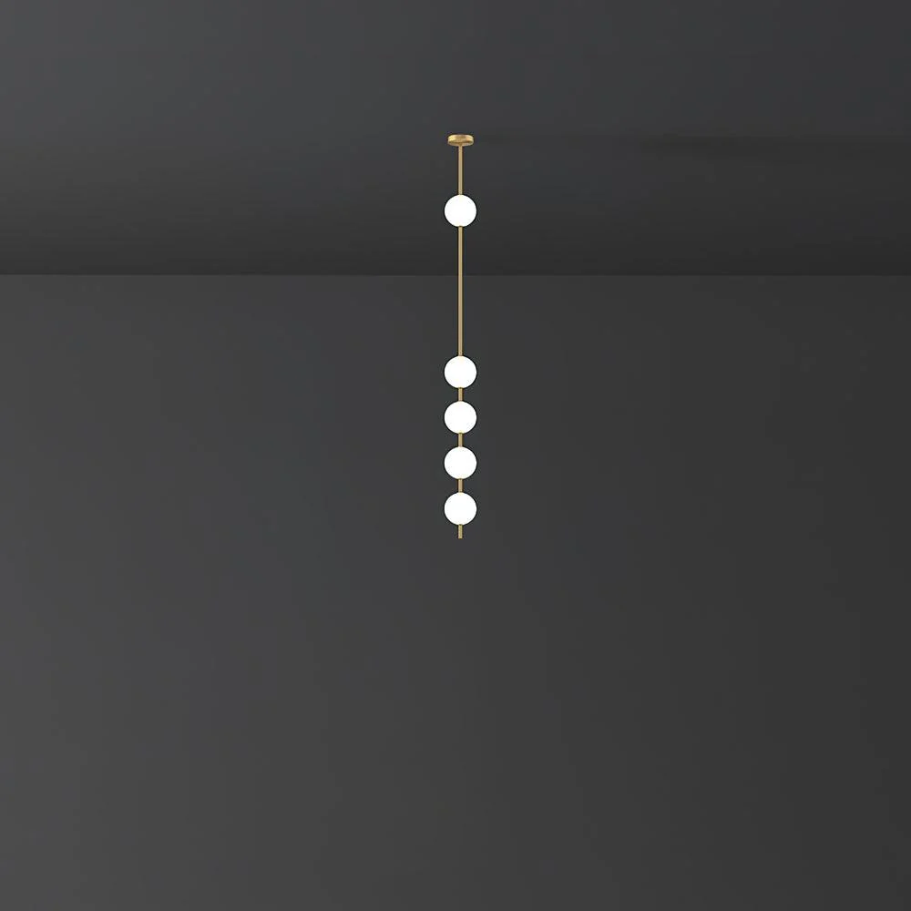 Halo Modern Brass Pendant Lamp - Image 14