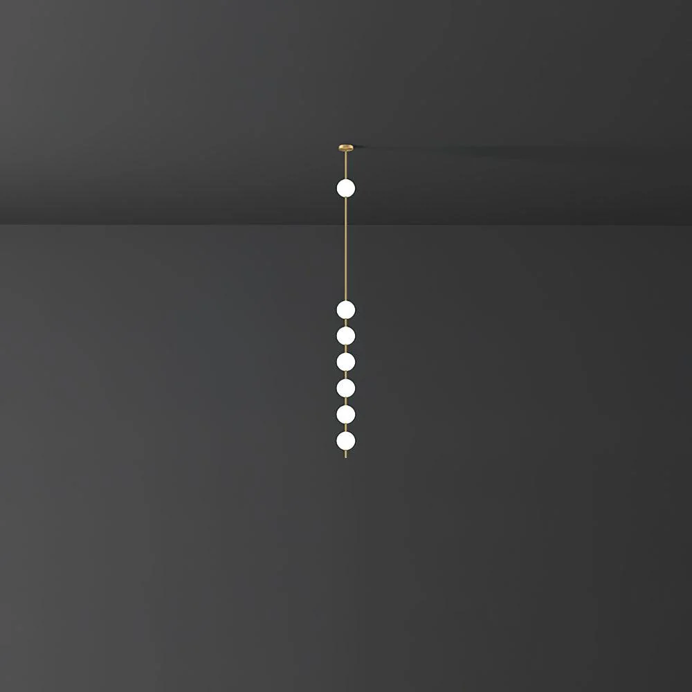 Halo Modern Brass Pendant Lamp - Image 15