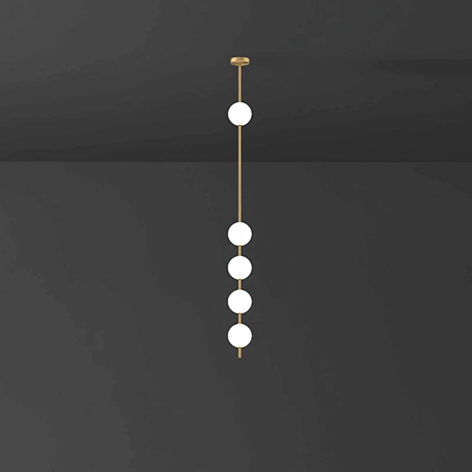 Halo Modern Brass Pendant Lamp - Image 17