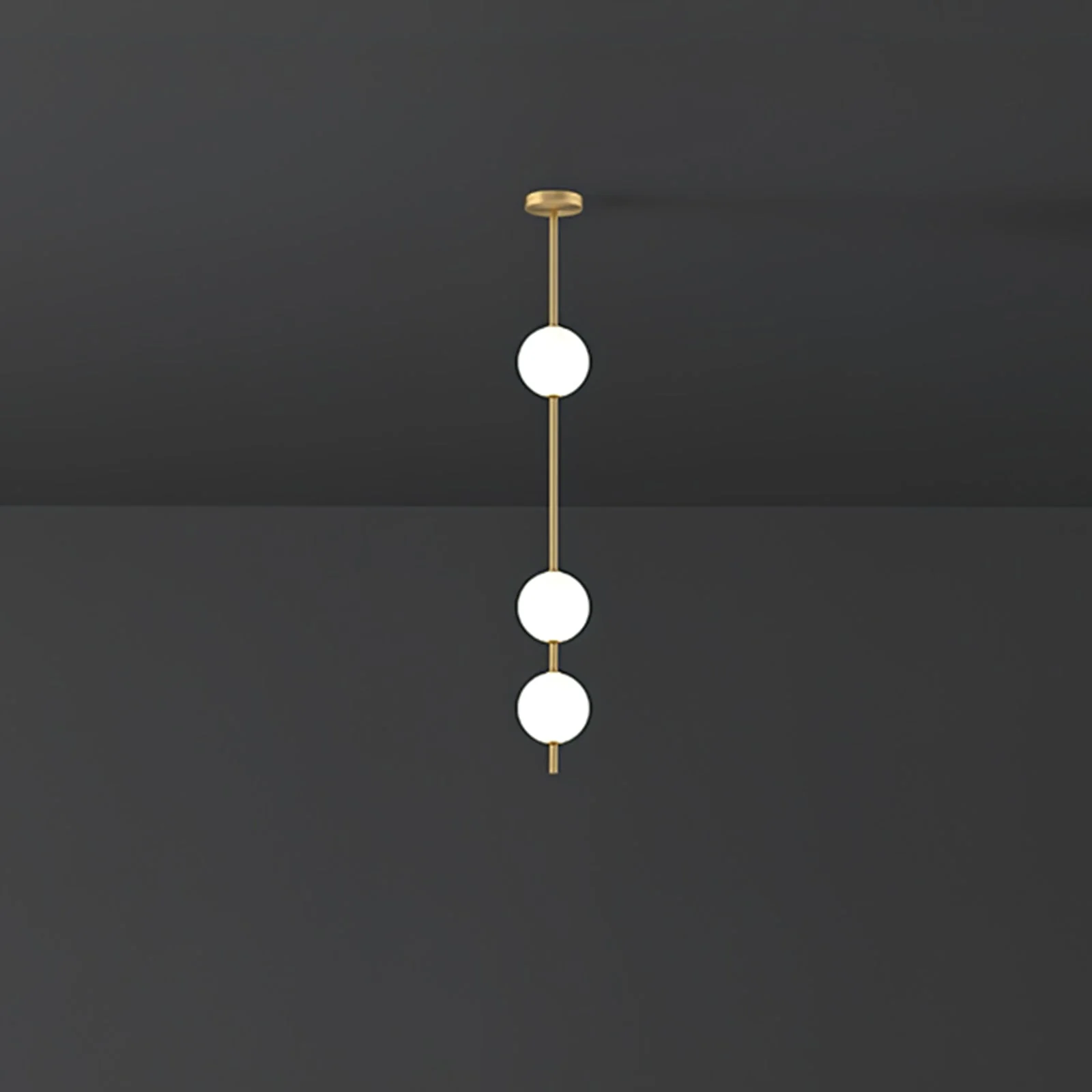 Halo Modern Brass Pendant Lamp - Image 18