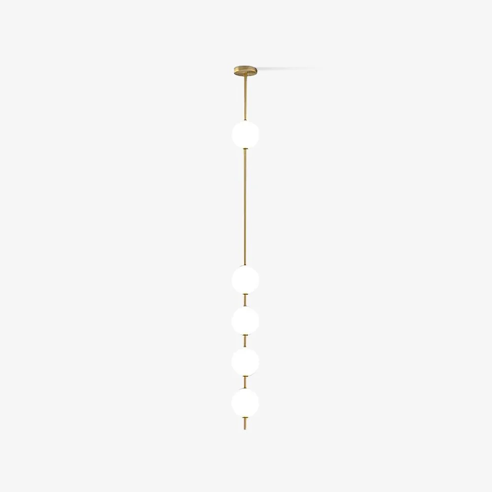Halo Modern Brass Pendant Lamp - Image 2