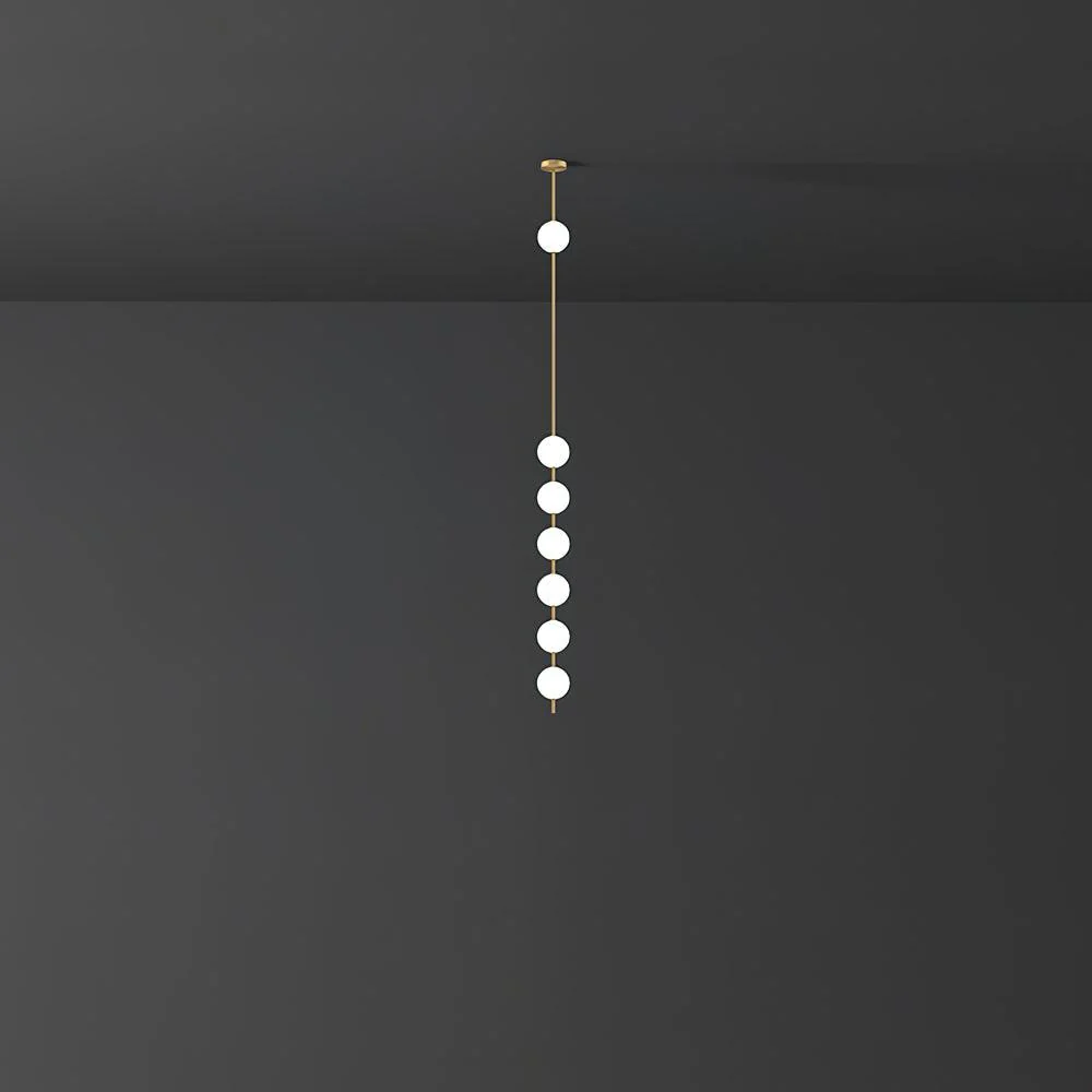 Halo Modern Brass Pendant Lamp - Image 20