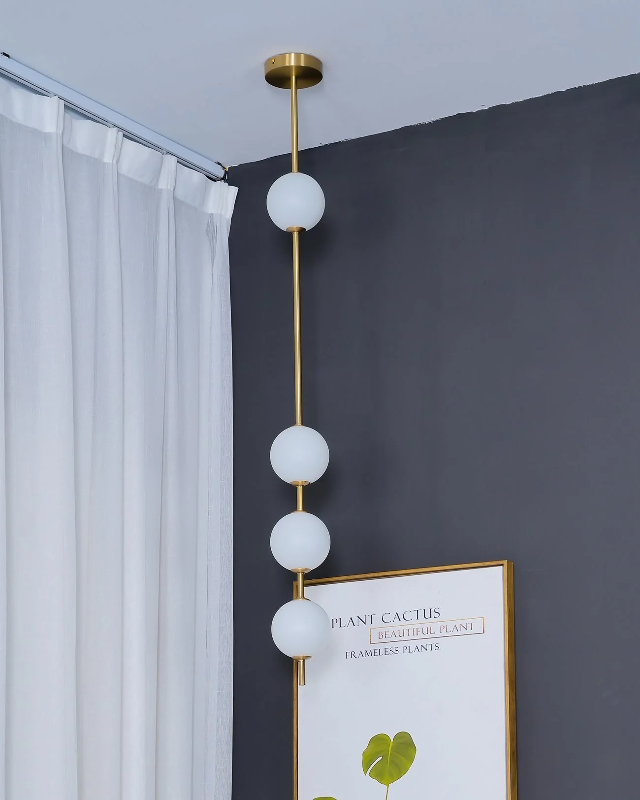 Halo Modern Brass Pendant Lamp - Image 38