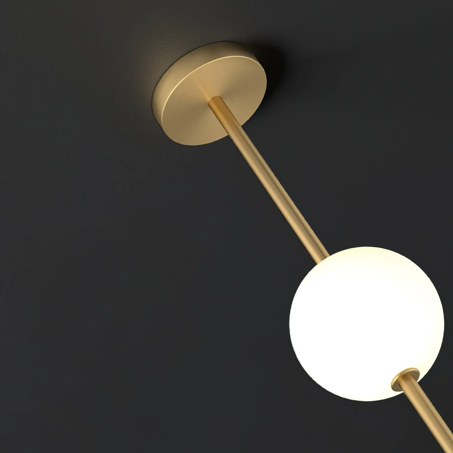 Halo Modern Brass Pendant Lamp - Image 41