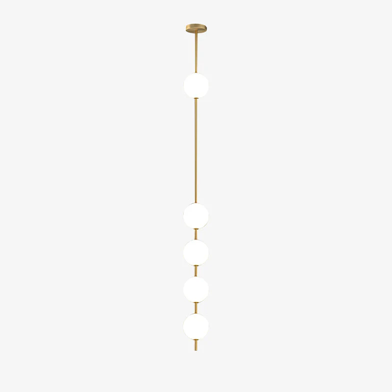 Halo Modern Brass Pendant Lamp - Image 9