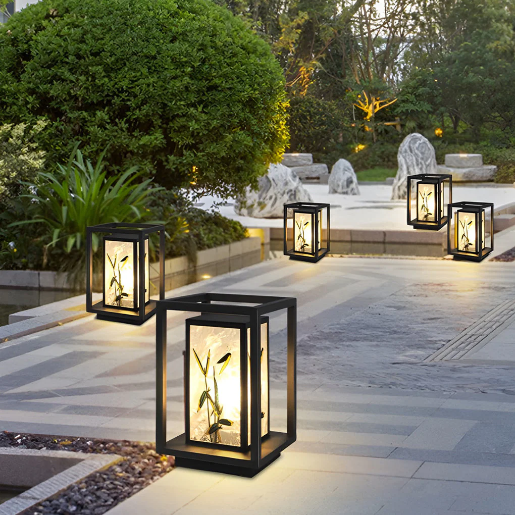 Hamlin Artistic Landscape Outdoor Pathway Lights - Image 7