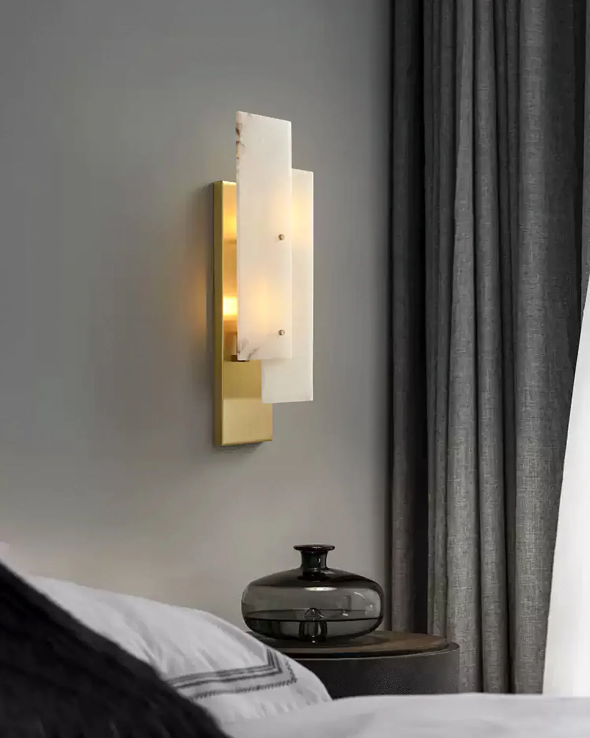 Harman Contemporary Alabaster Wall Light - Image 7