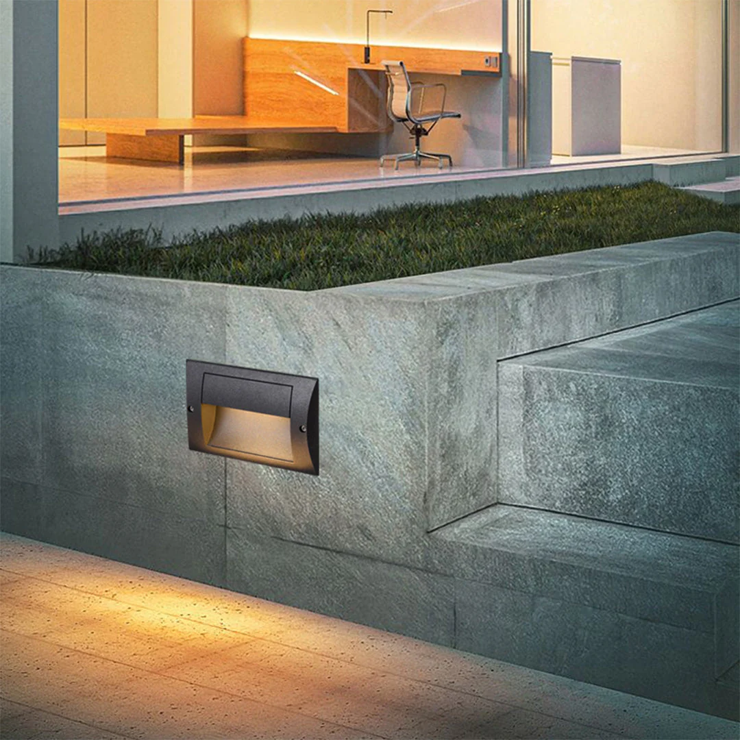 Harre Embedded LED Minimalist Outdoor Step Lights