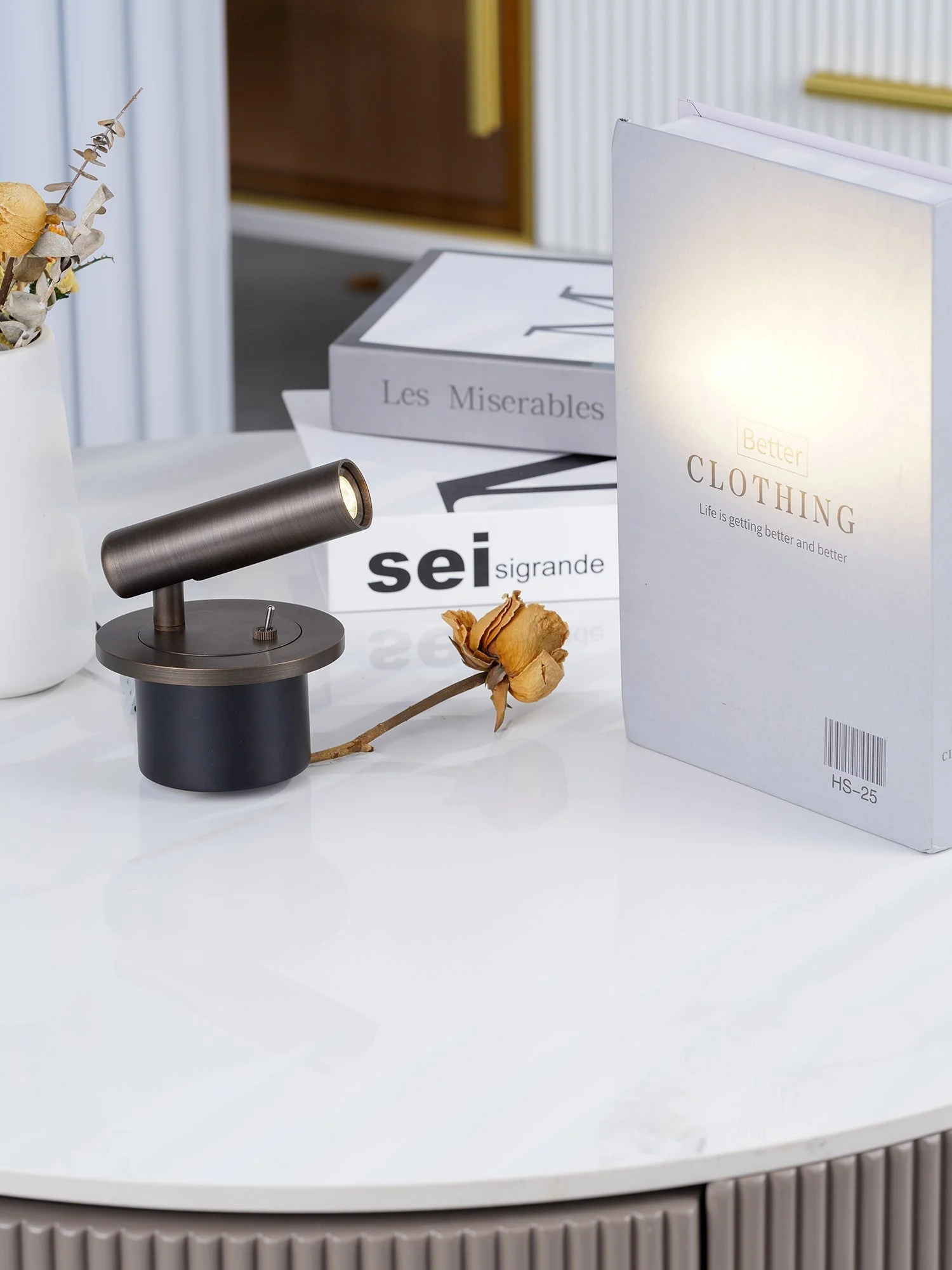 Hayley Modern Minimalist Reading Wall Lamp - Image 11