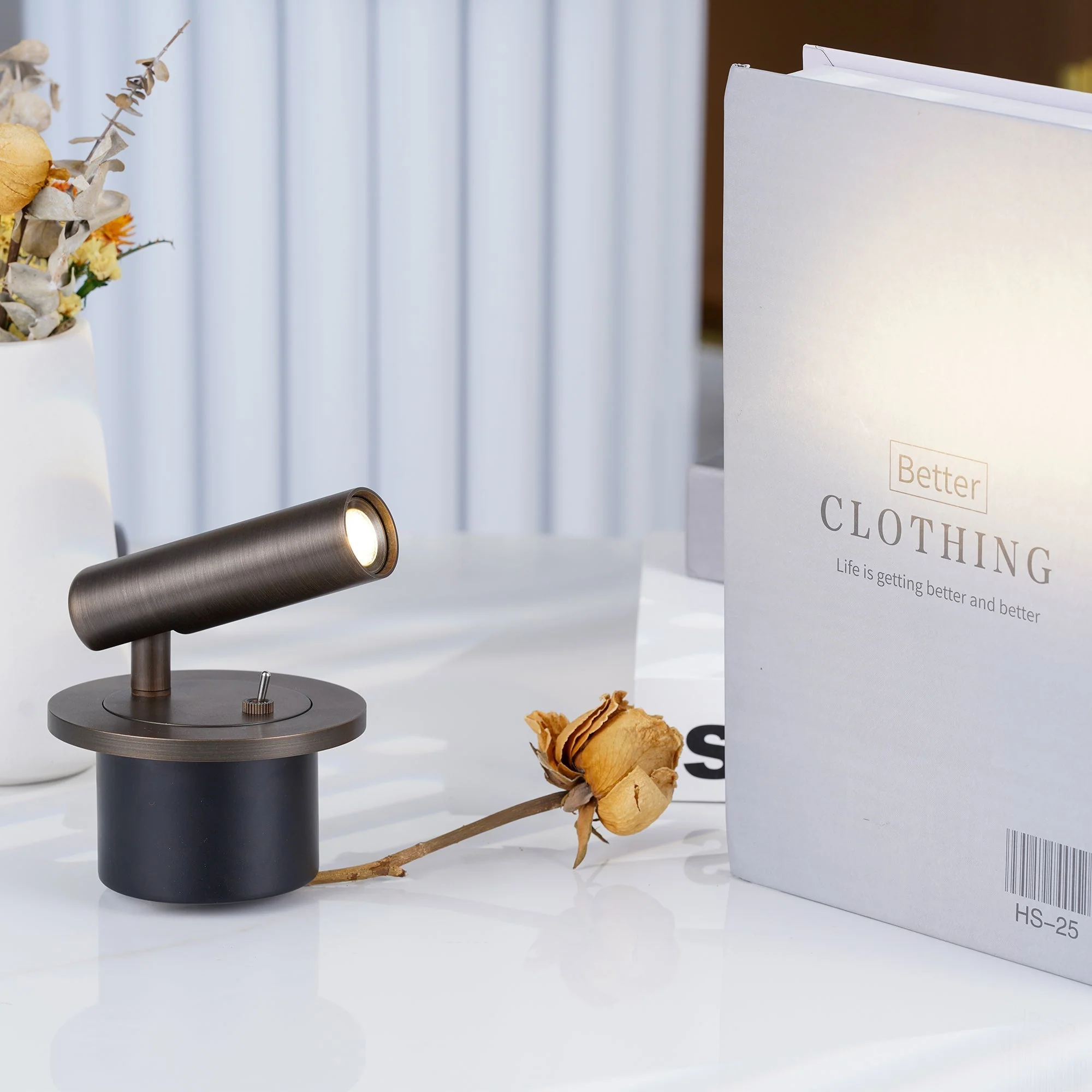 Hayley Modern Minimalist Reading Wall Lamp - Image 3
