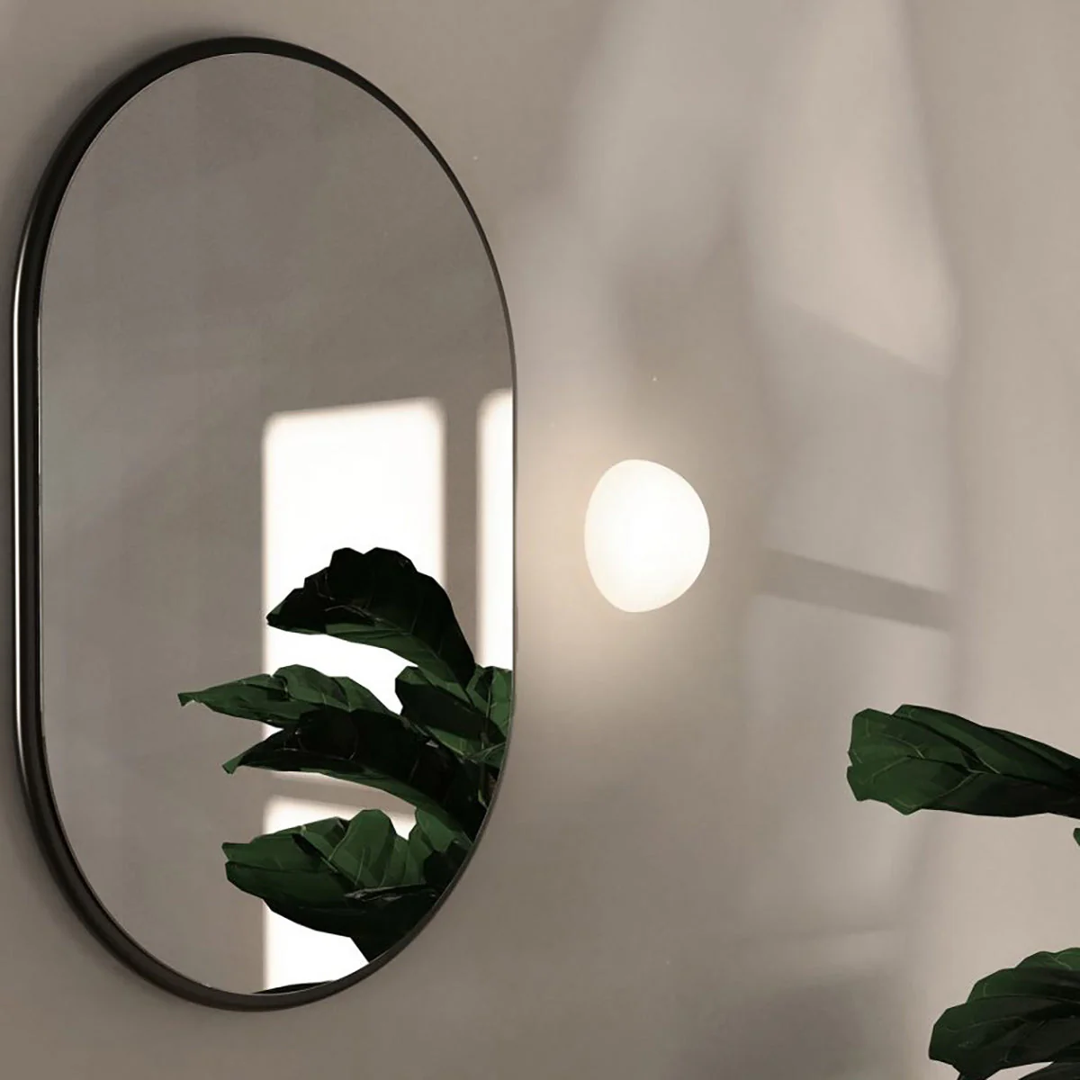 Hemisphere Modern Glass Wall Light - Image 10