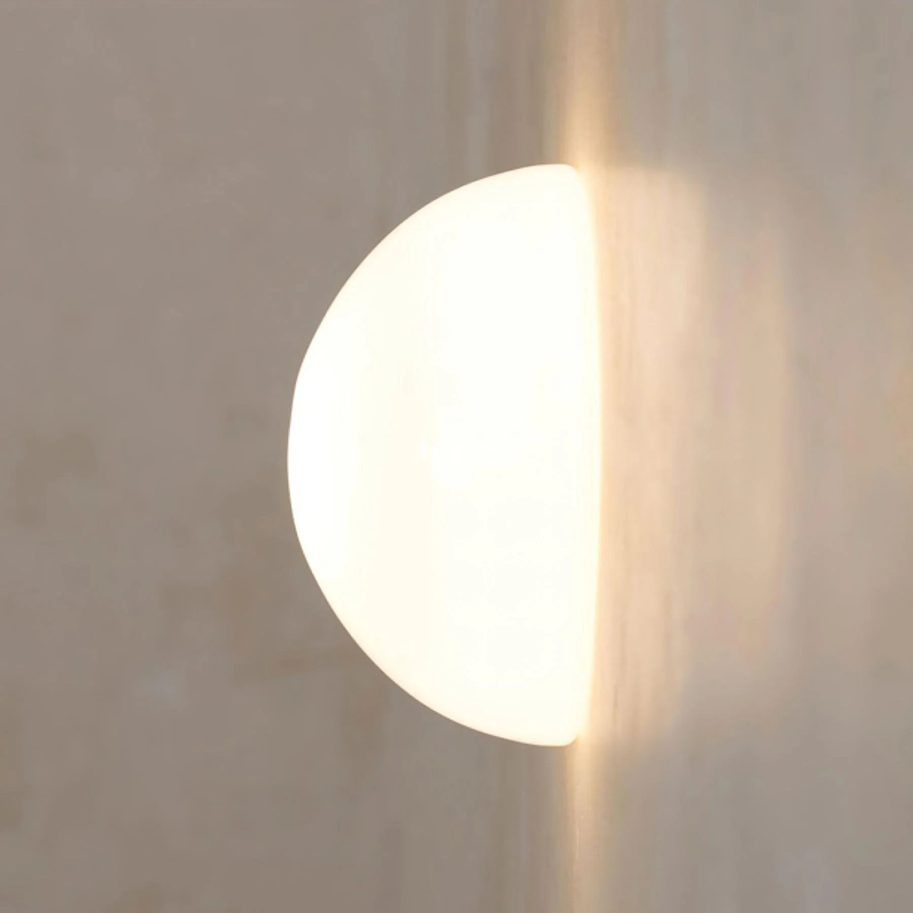 Hemisphere Modern Glass Wall Light - Image 11