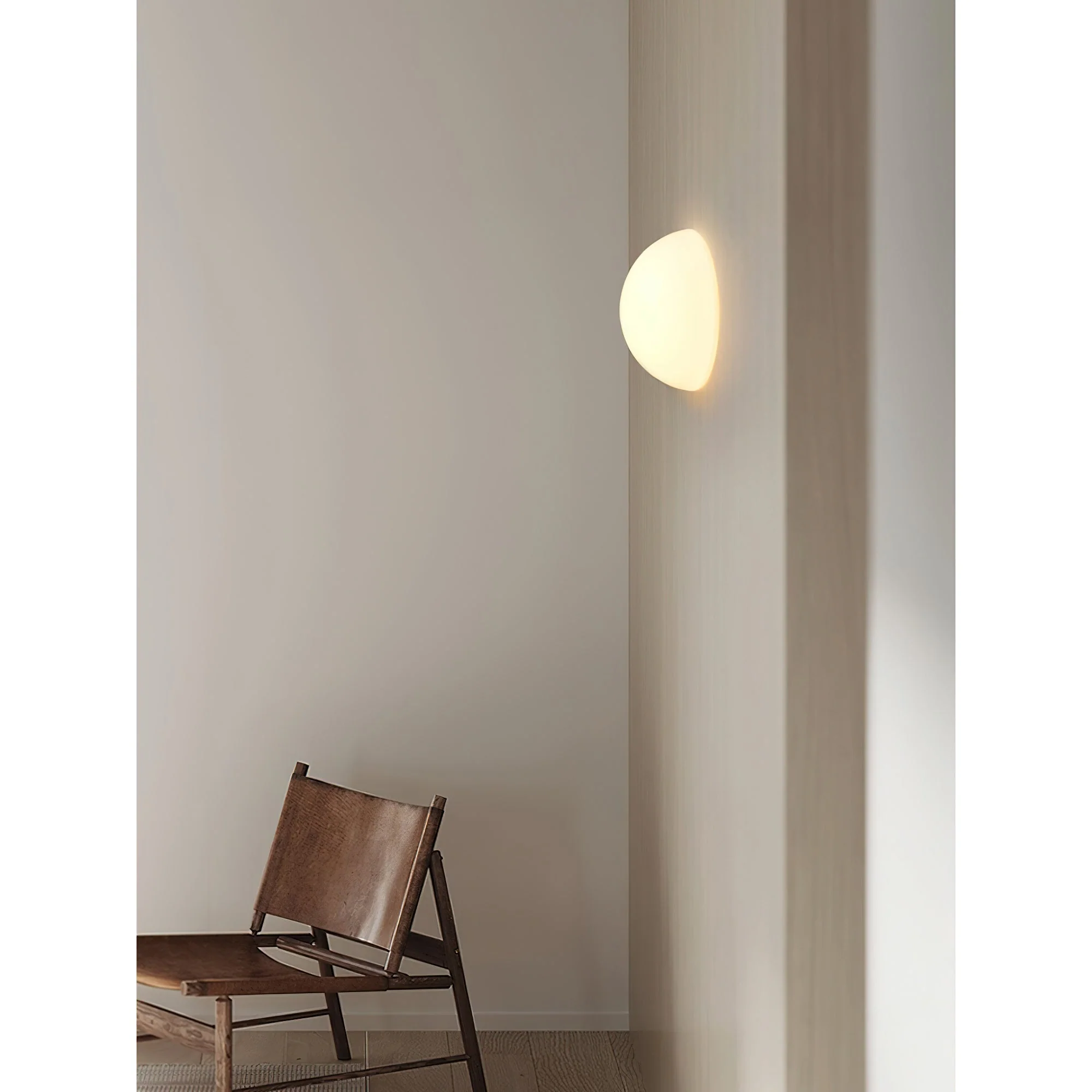 Hemisphere Modern Glass Wall Light - Image 12