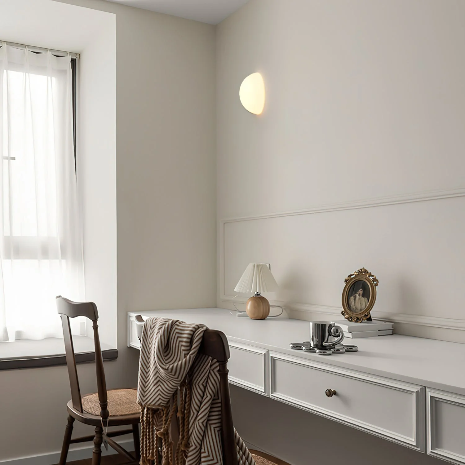 Hemisphere Modern Glass Wall Light - Image 8