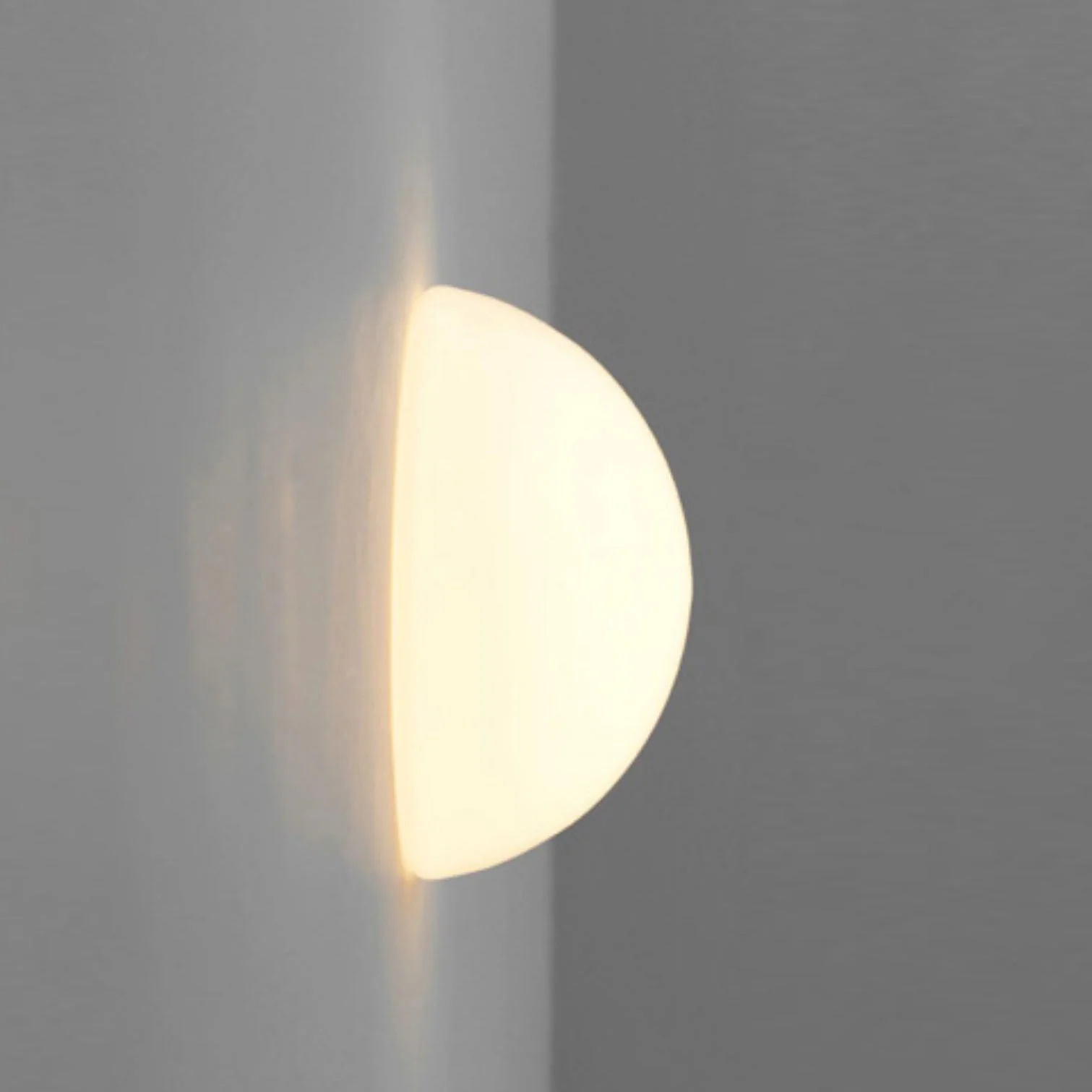 Hemisphere Modern Glass Wall Light - Image 9