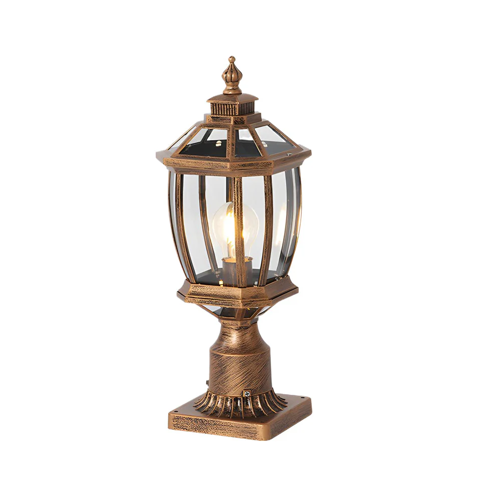 Herbert LED Column Outdoor Pillar Lights - Image 4