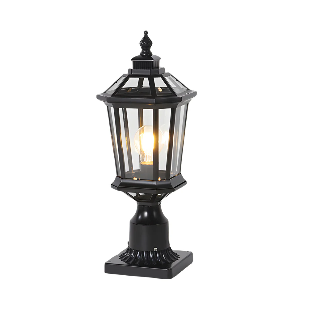 Herbert LED Column Outdoor Pillar Lights - Image 5