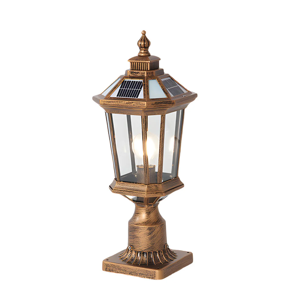 Herbert LED Column Outdoor Pillar Lights - Image 9